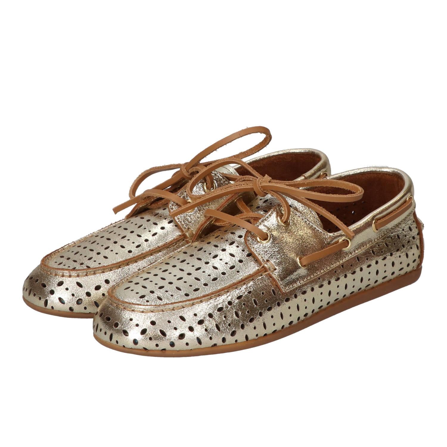 Veterschoenen, Goud