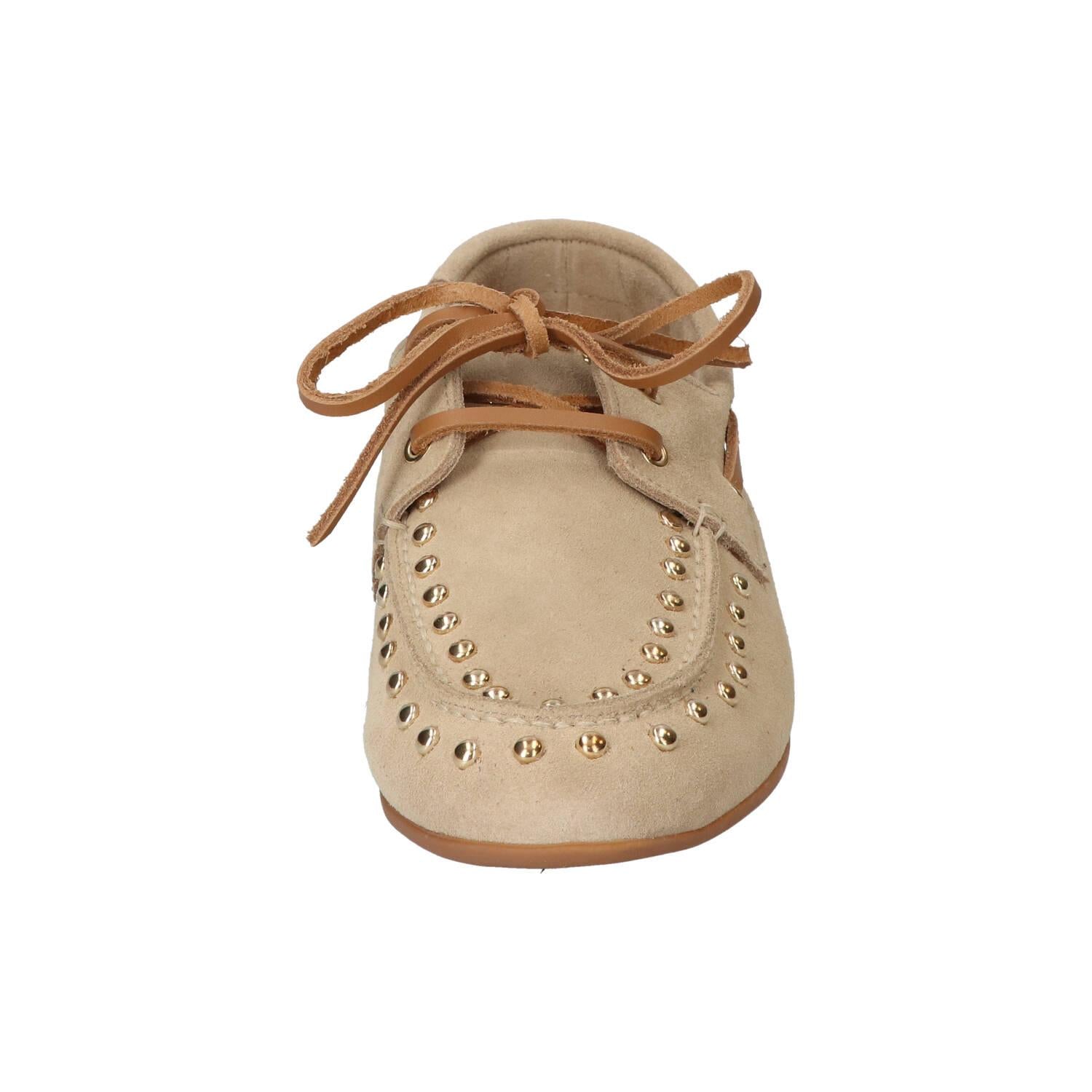 Veterschoenen, Lichtbeige