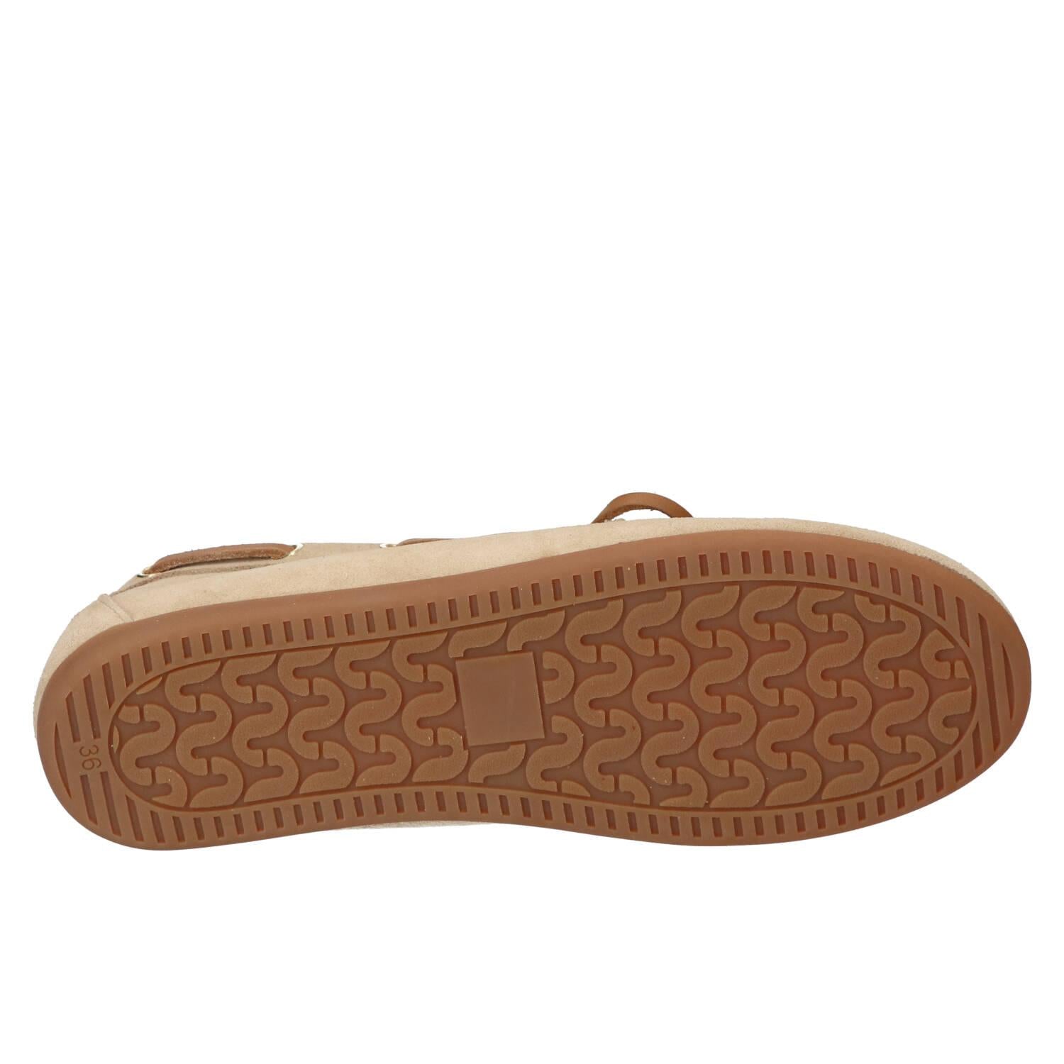 Veterschoenen, Lichtbeige