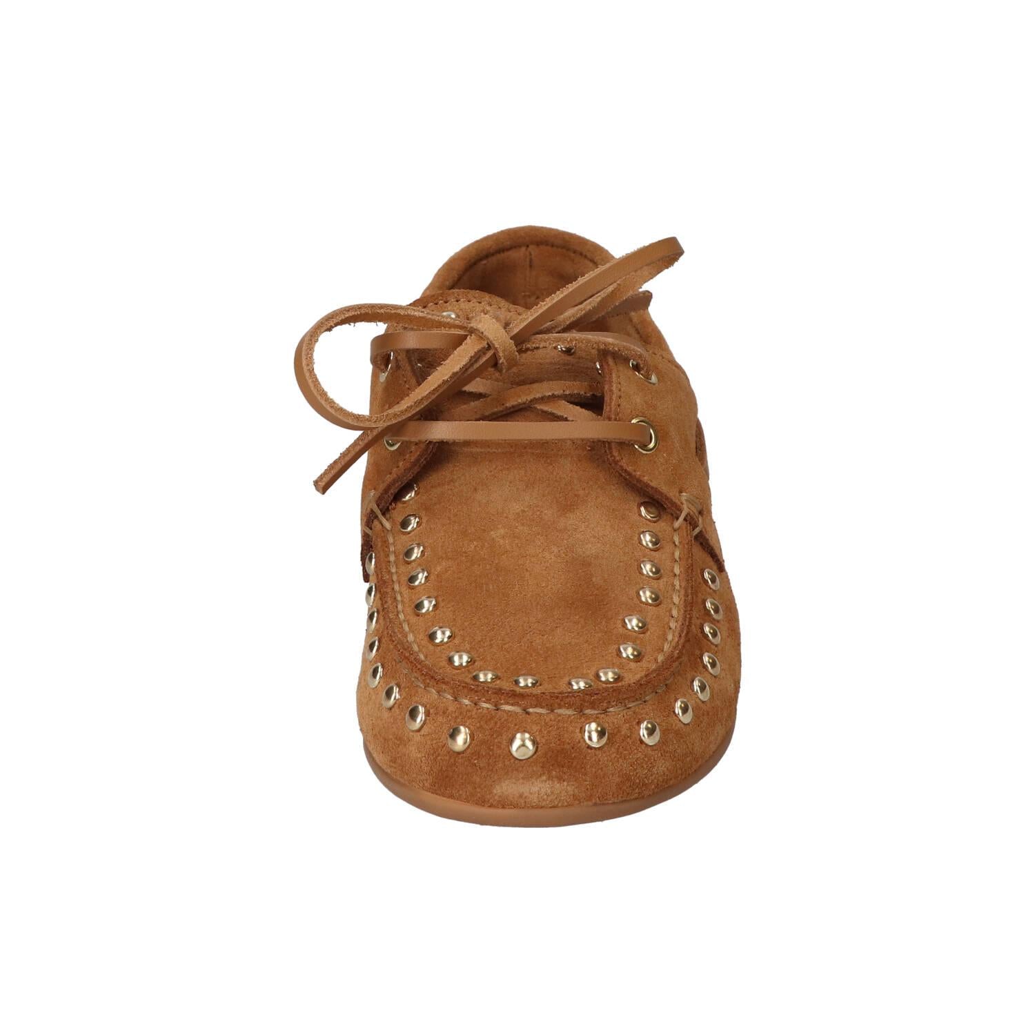 Veterschoenen, Cognac