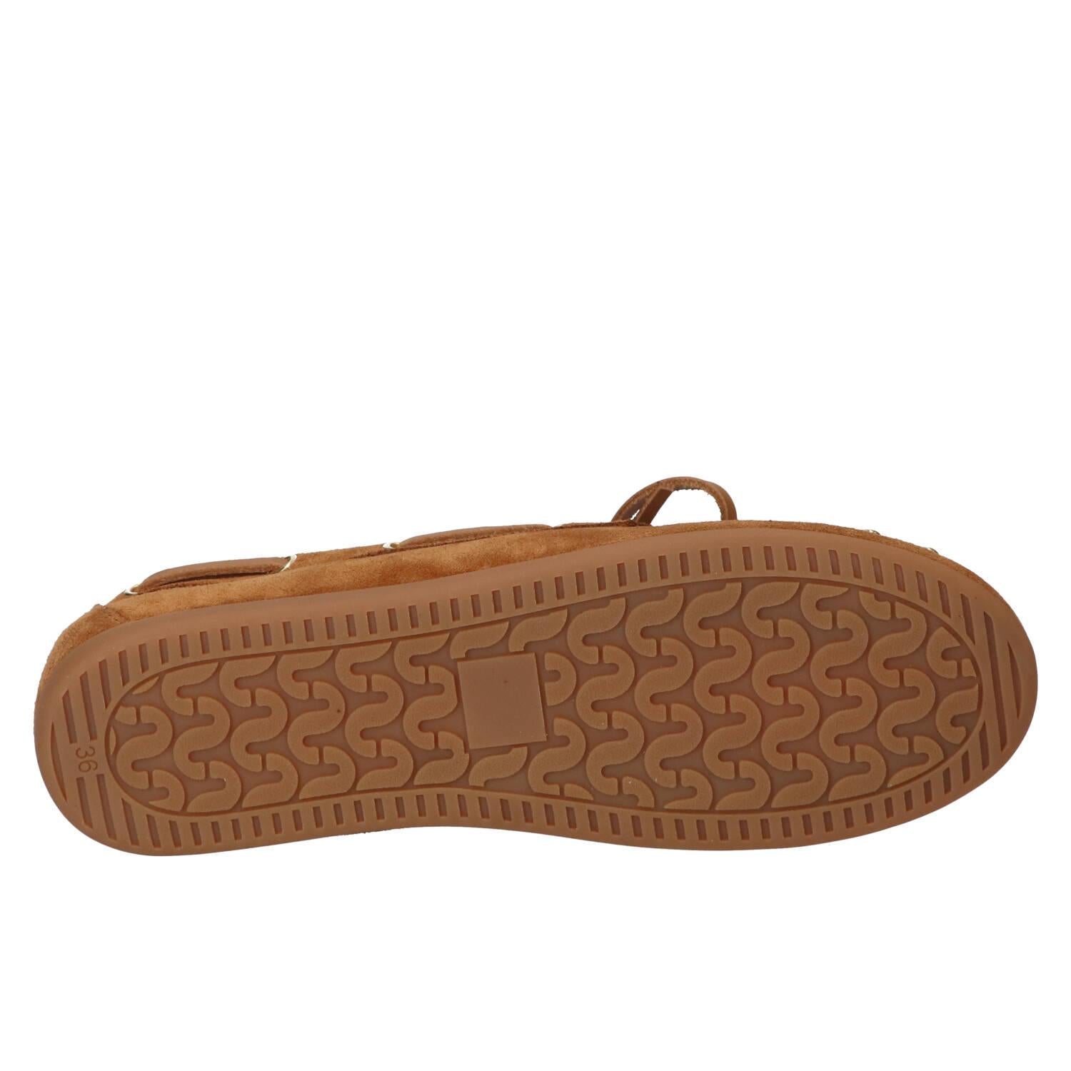 Veterschoenen, Cognac
