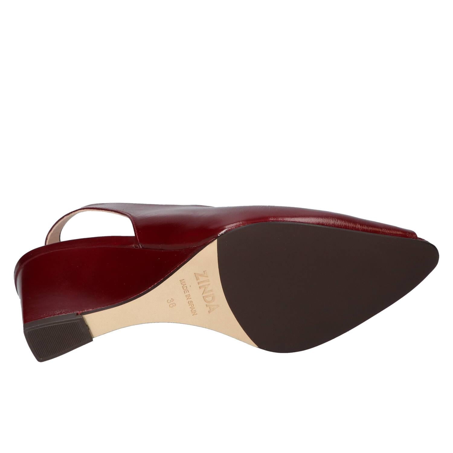 Slingback, Bordeaux