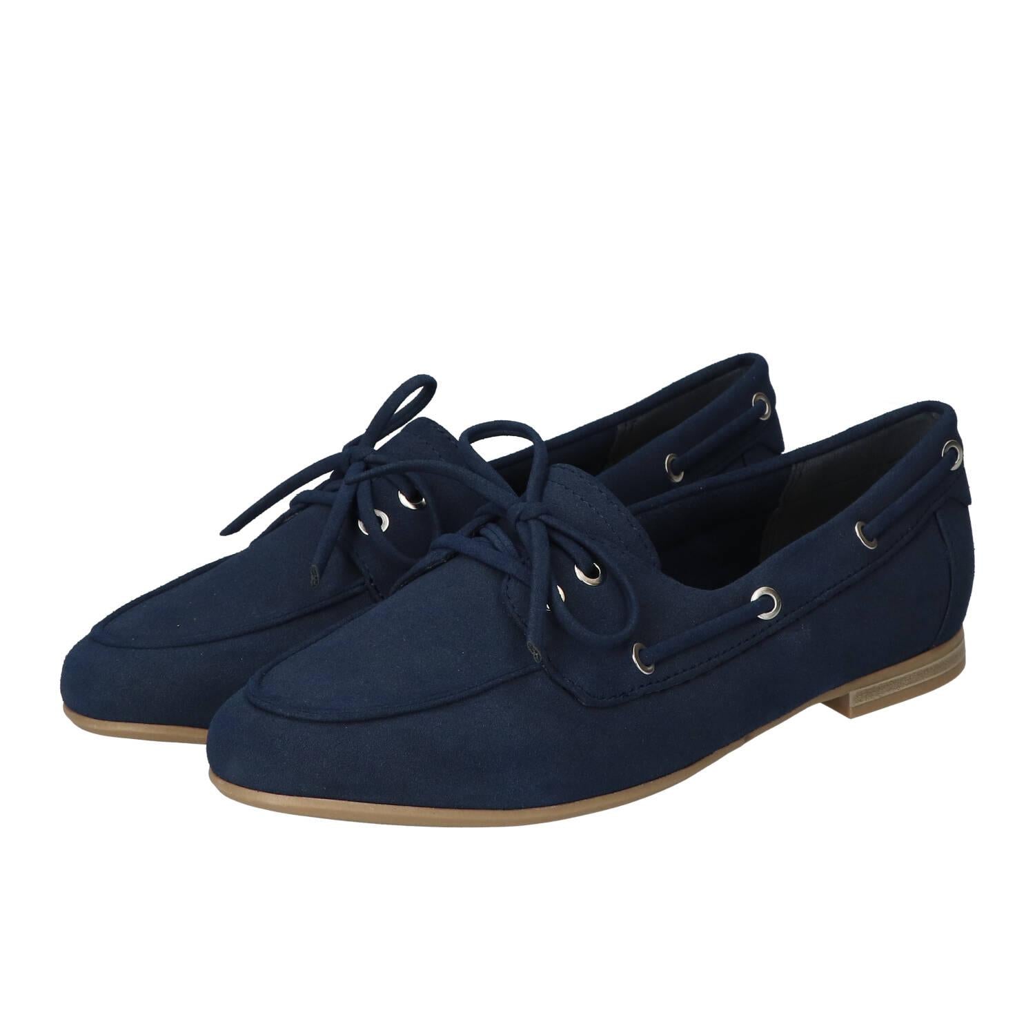 Veterschoenen, Blauw