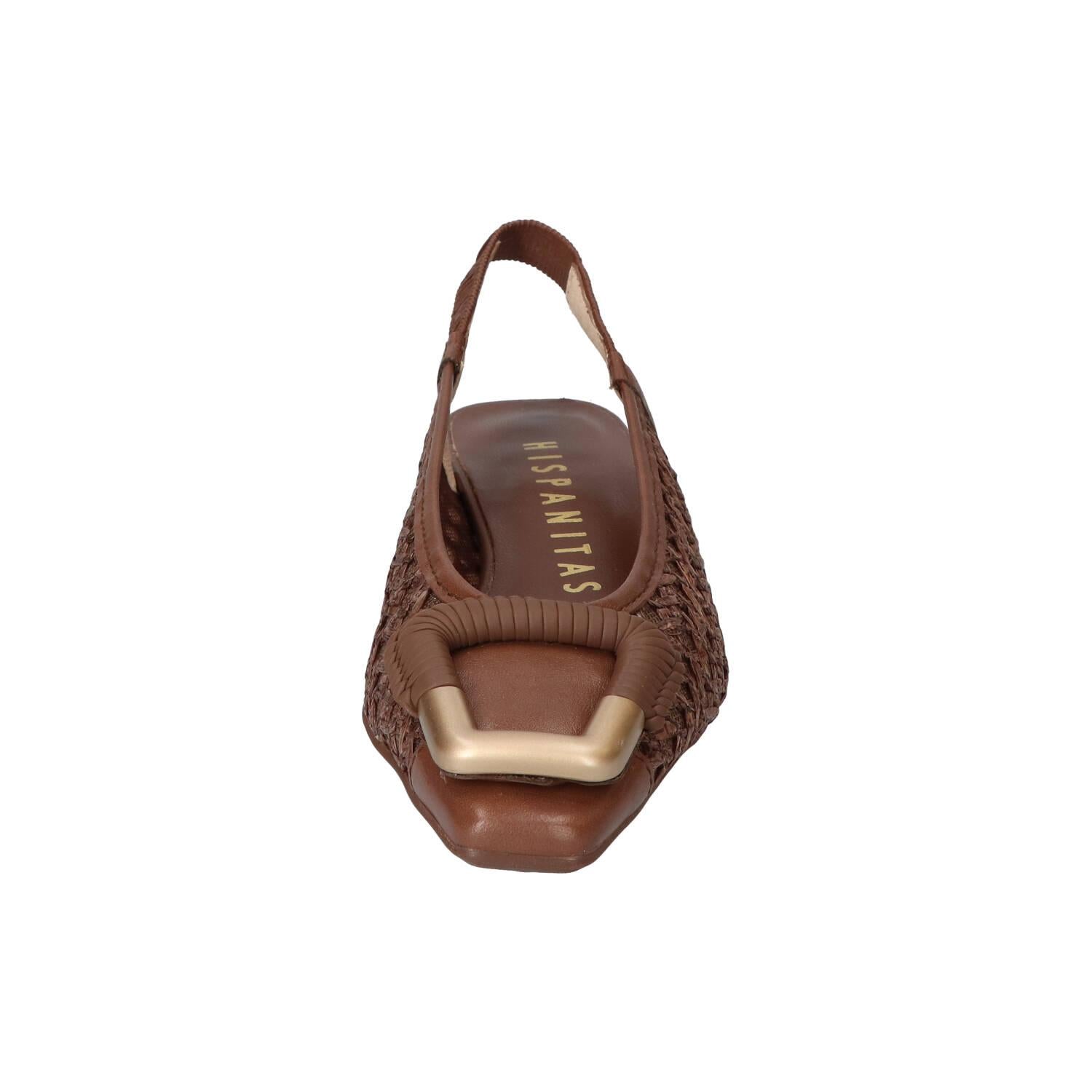 Slingback, Donkerbruin