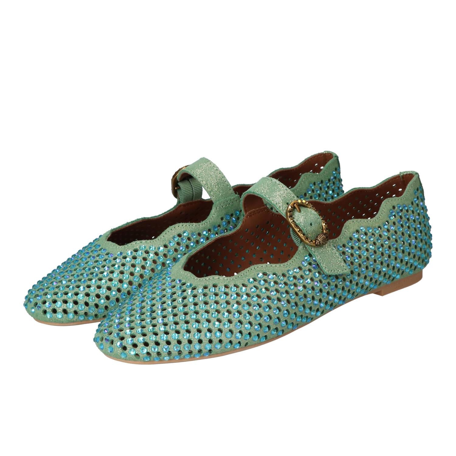 Ballerina's, Turquoise