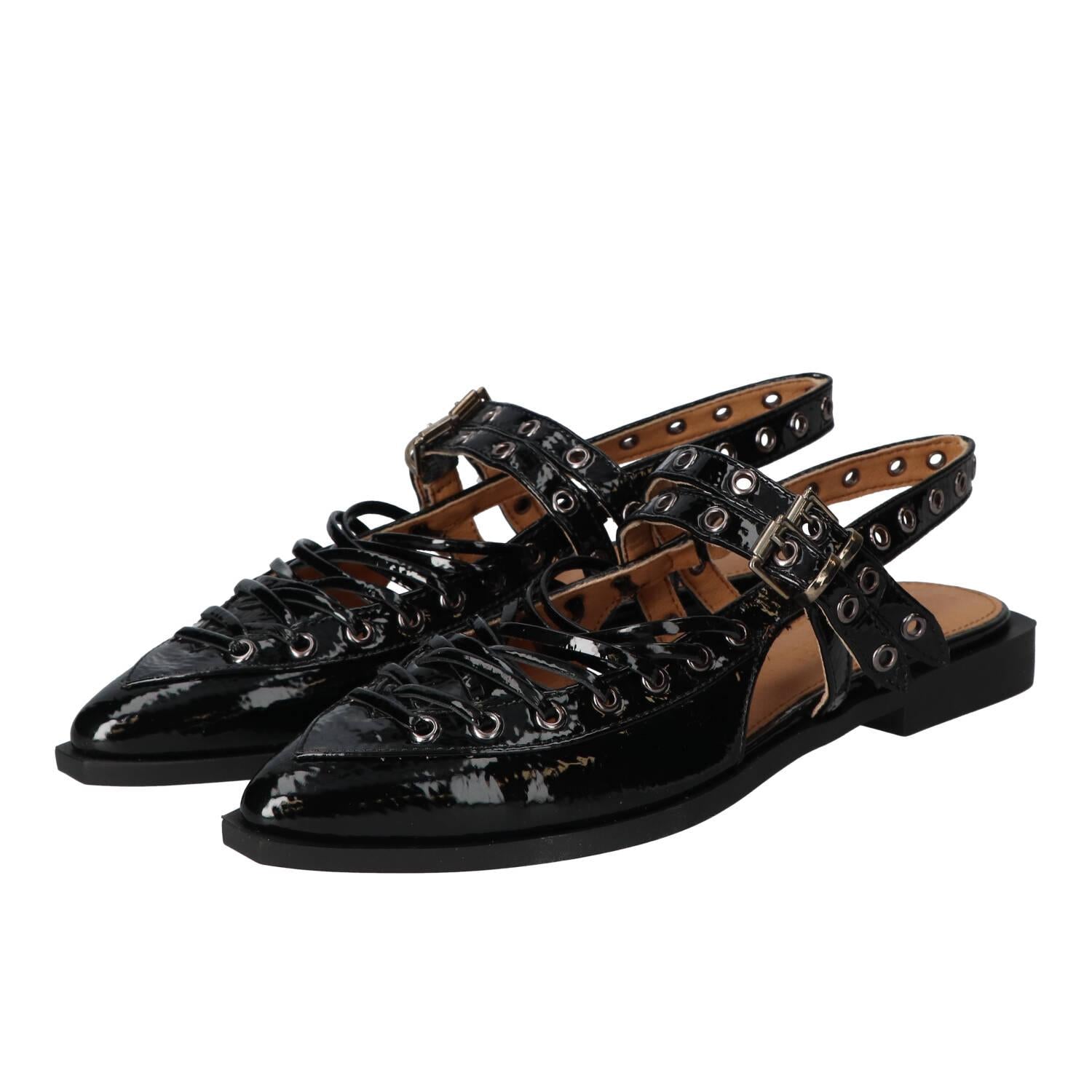 Slingback, Zwart