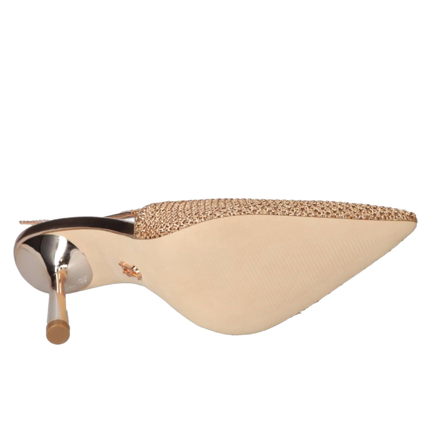 Slingback, Goud