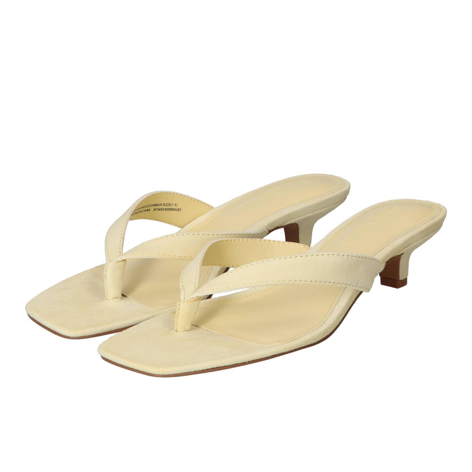 Slippers, Geel