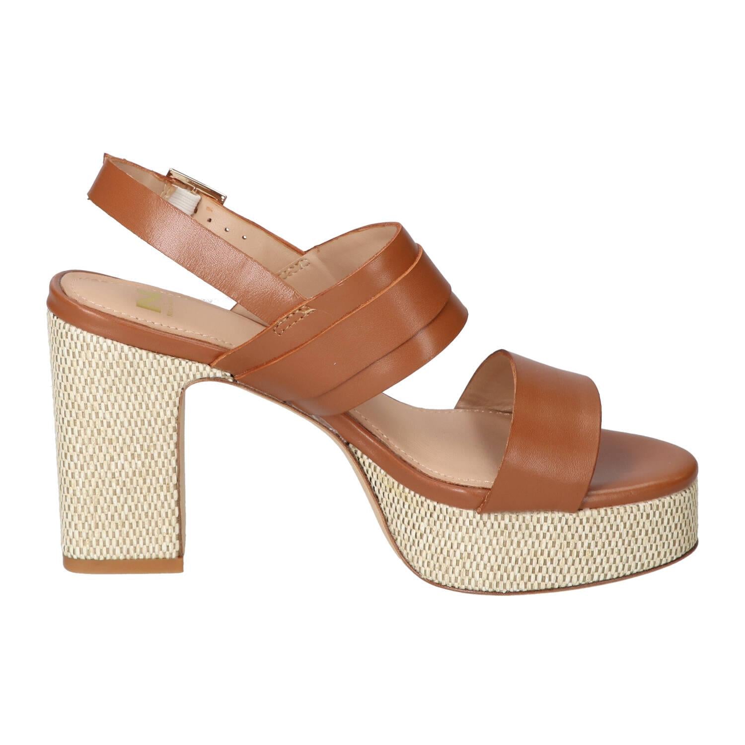 Sandalen, Cognac