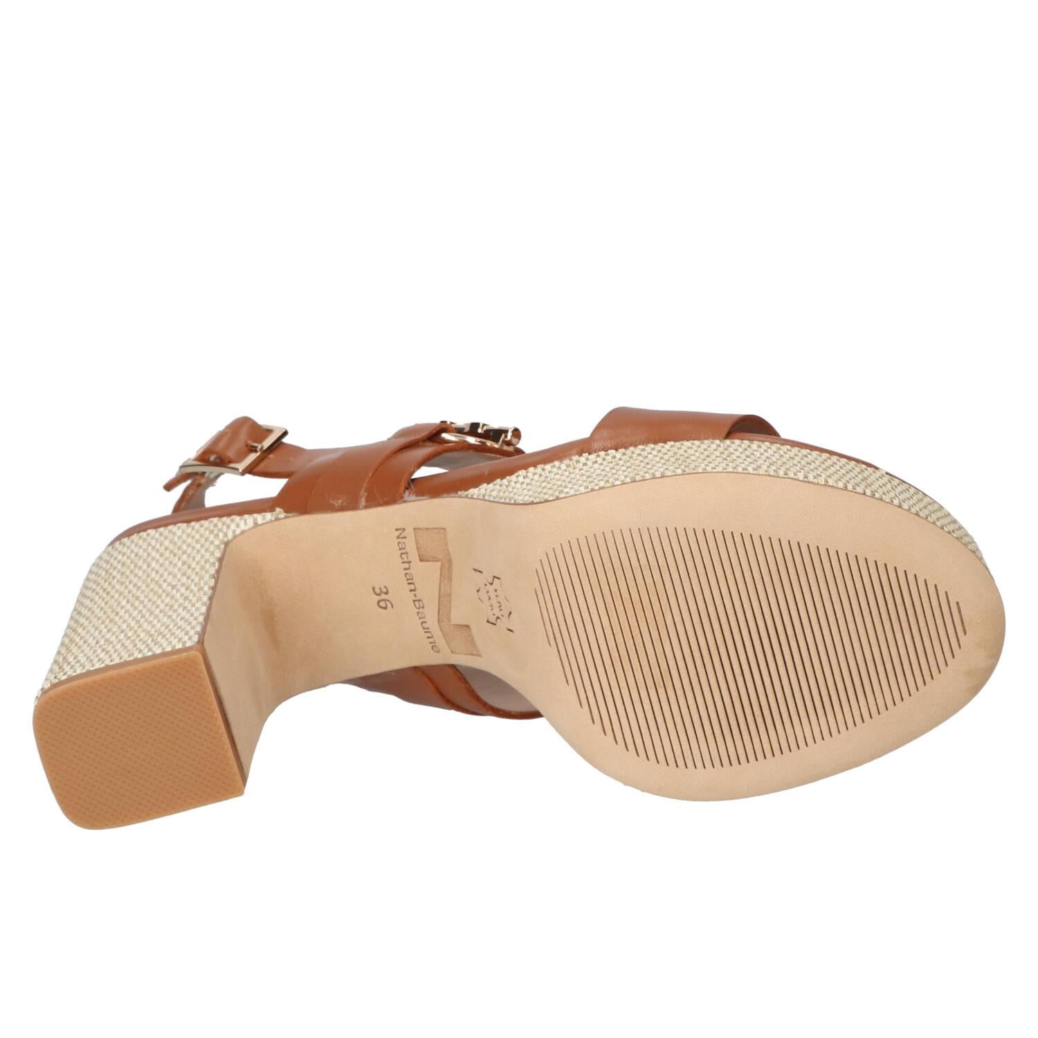 Sandalen, Cognac