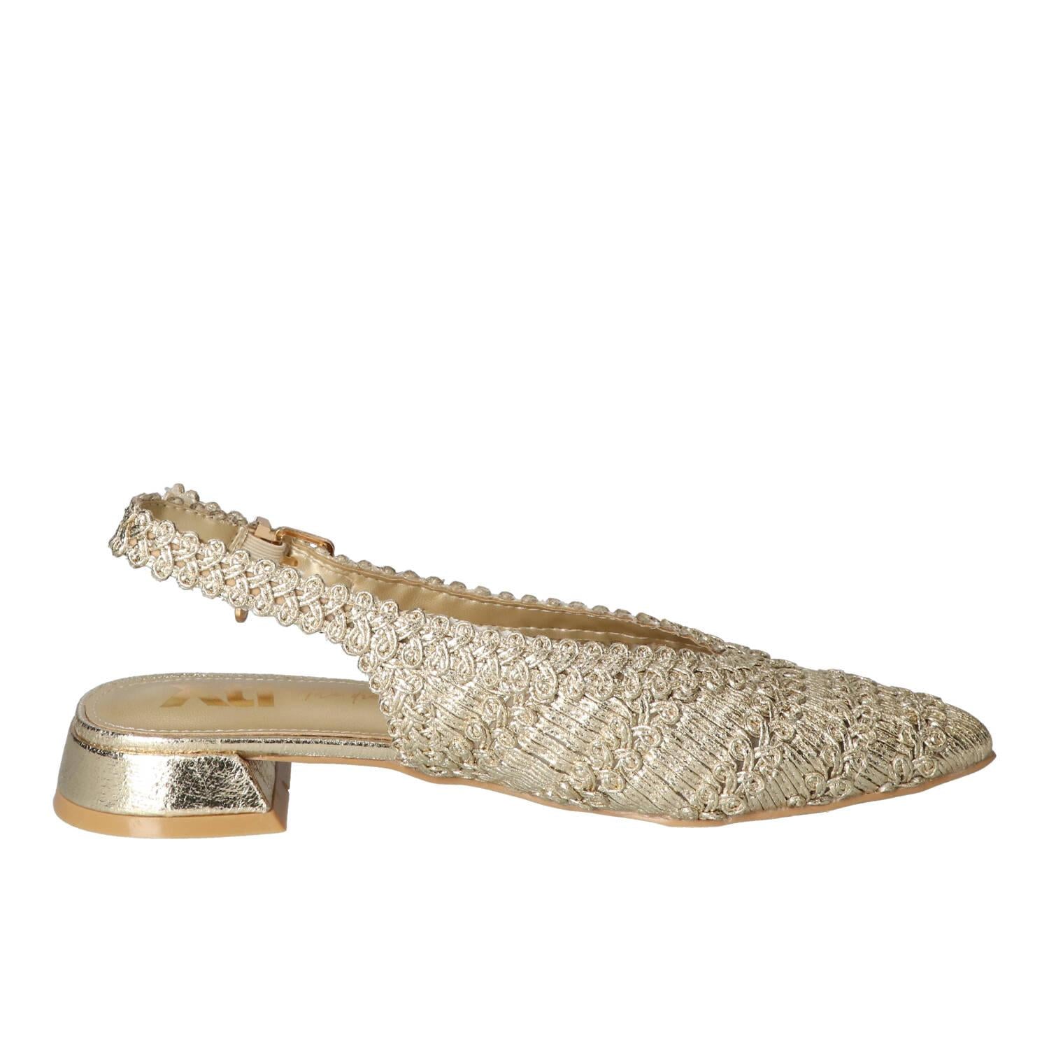 Slingback, Goud