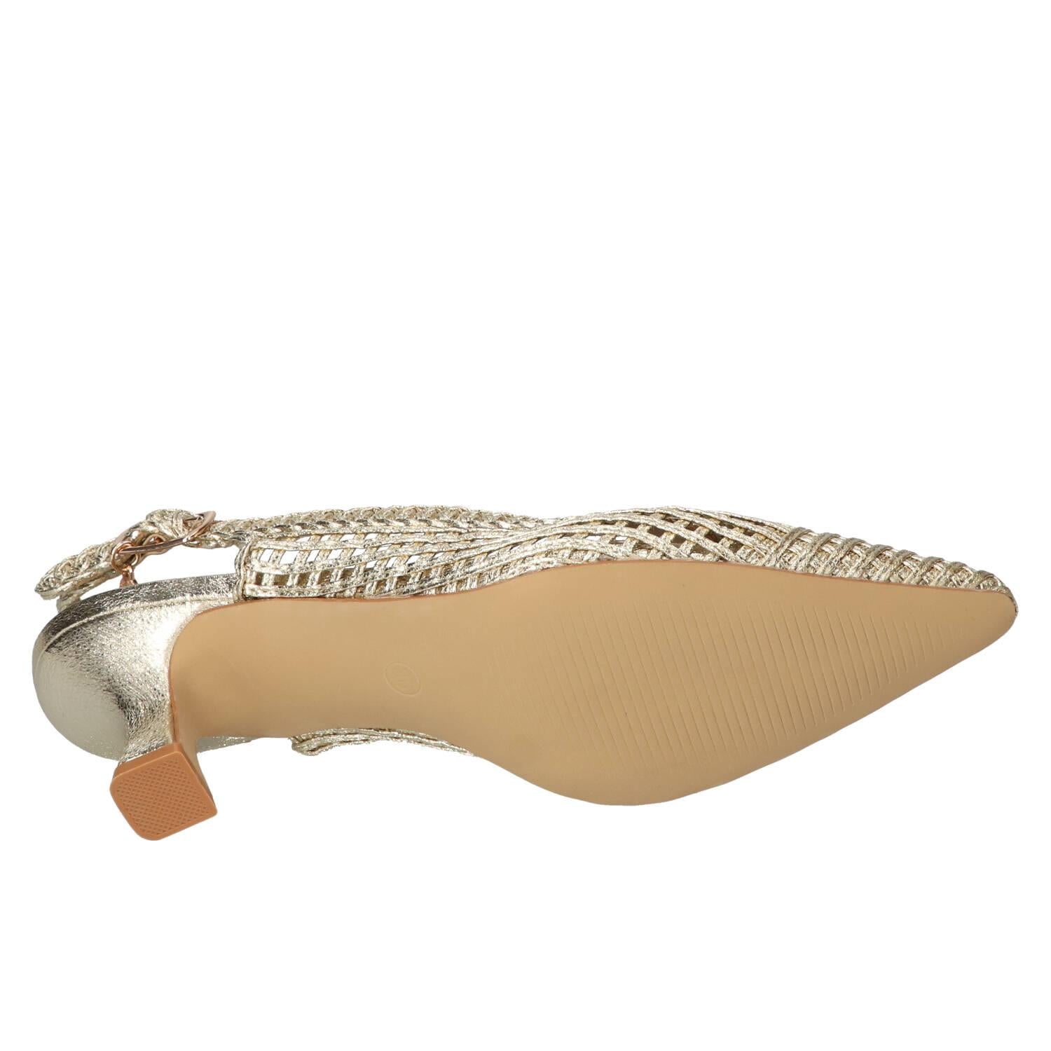 Slingback, Goud