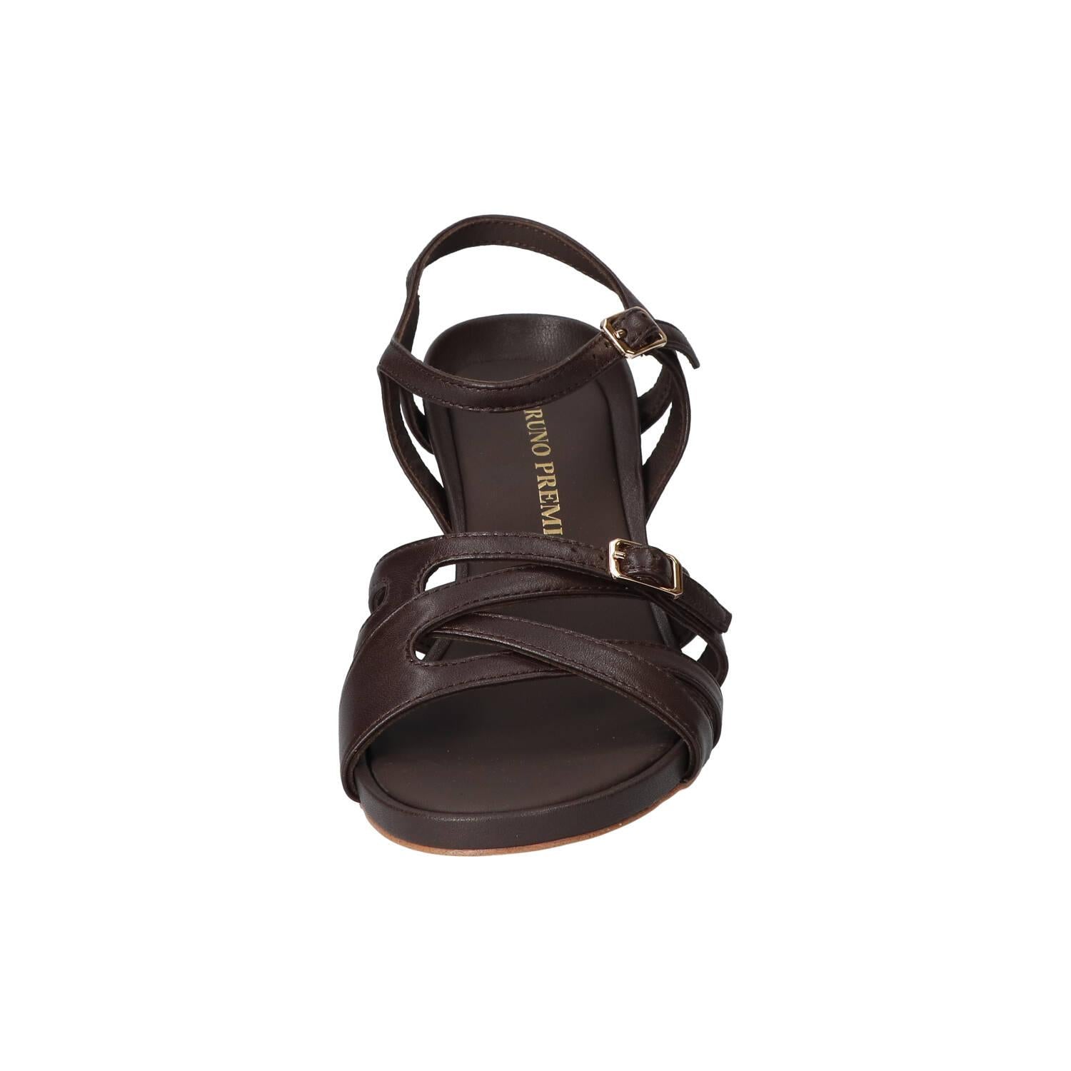 Sandalen, Donkerbruin