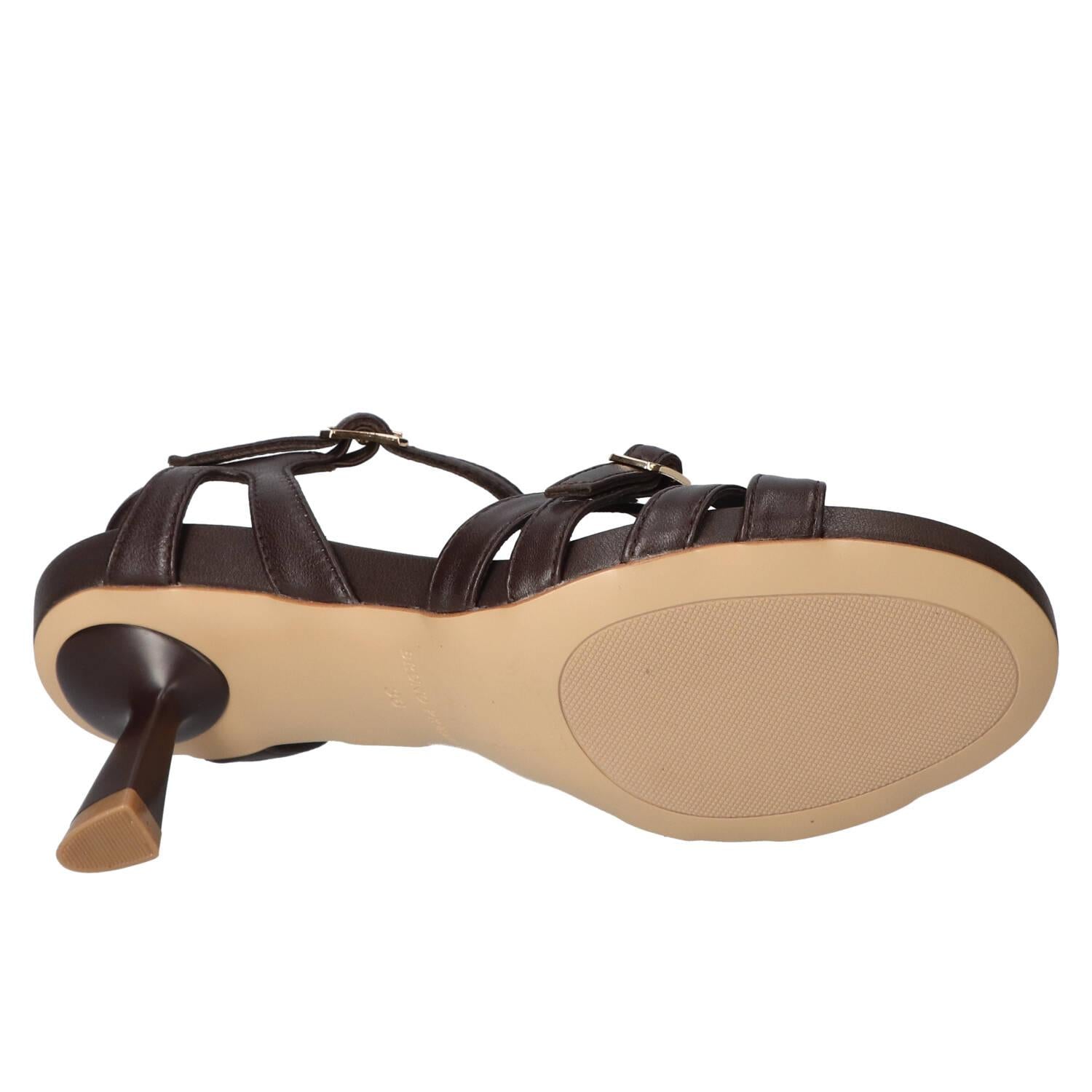 Sandalen, Donkerbruin