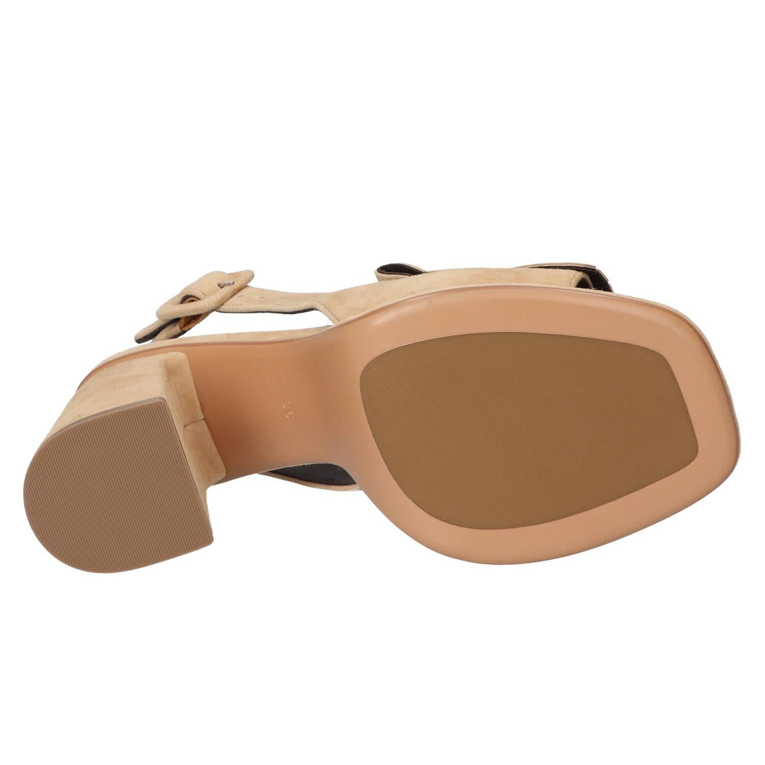 Sandalen, Lichtbeige