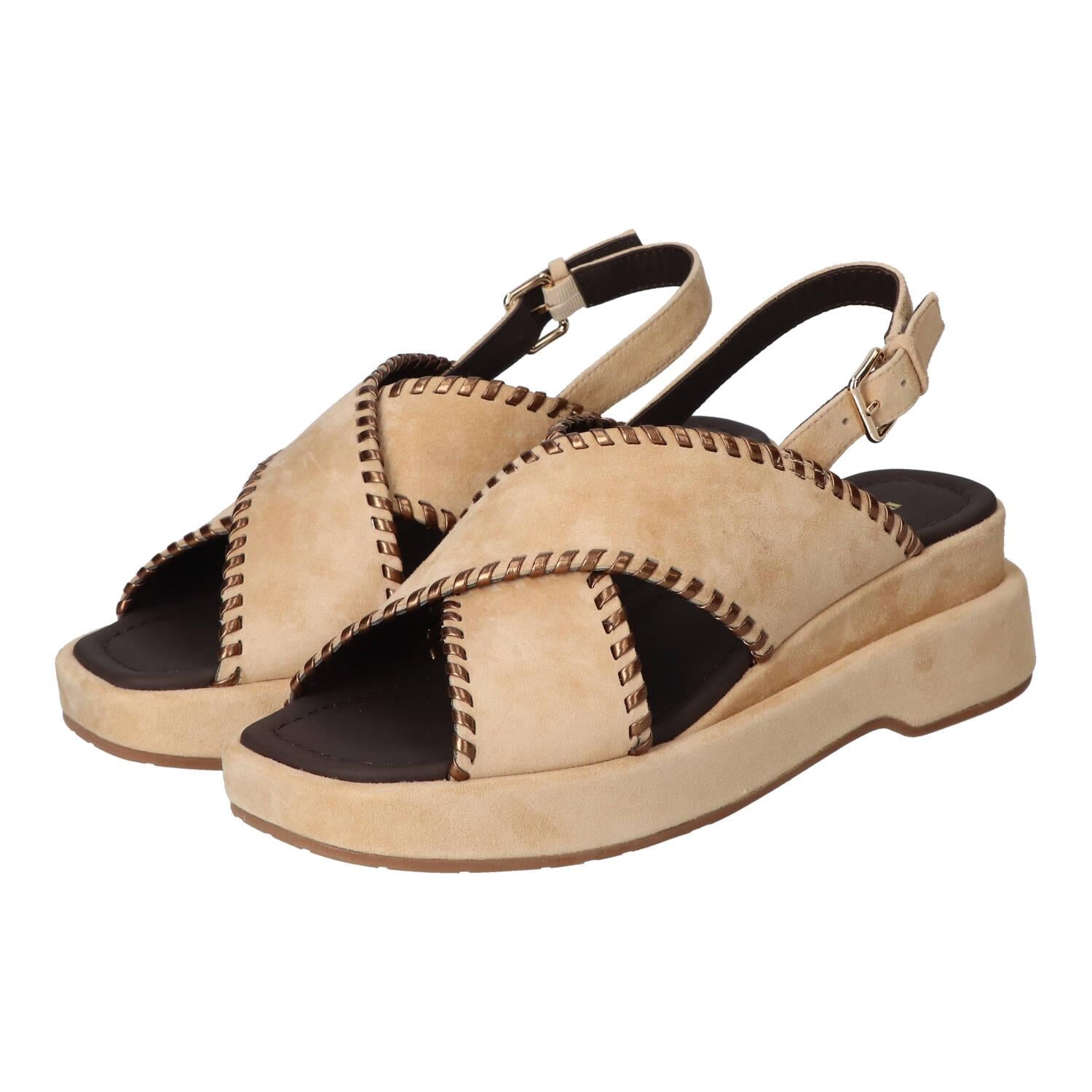 Sandalen, Lichtbeige