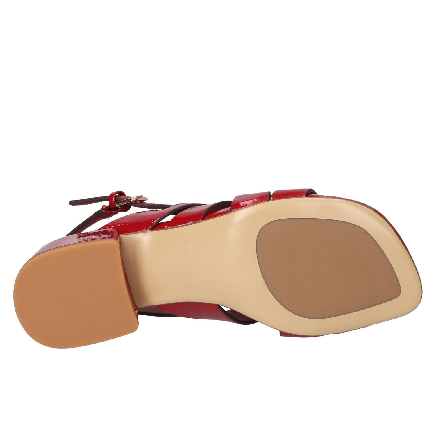 Sandalen, Rood