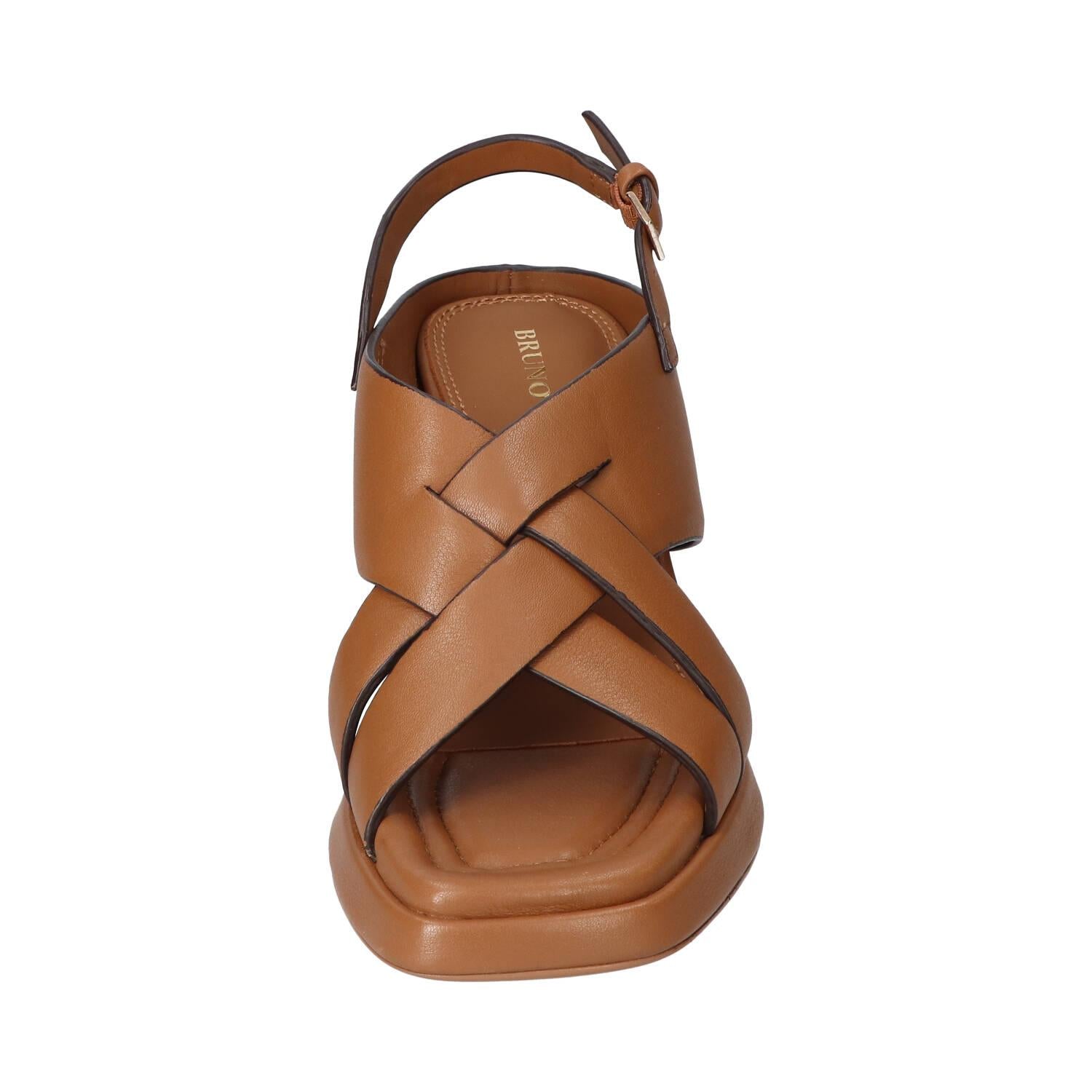 Sandalen, Cognac