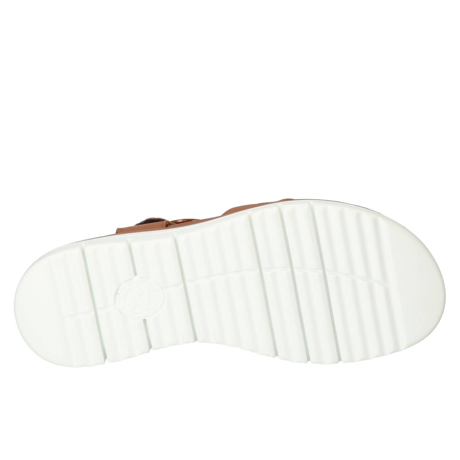 Sandalen, Cognac