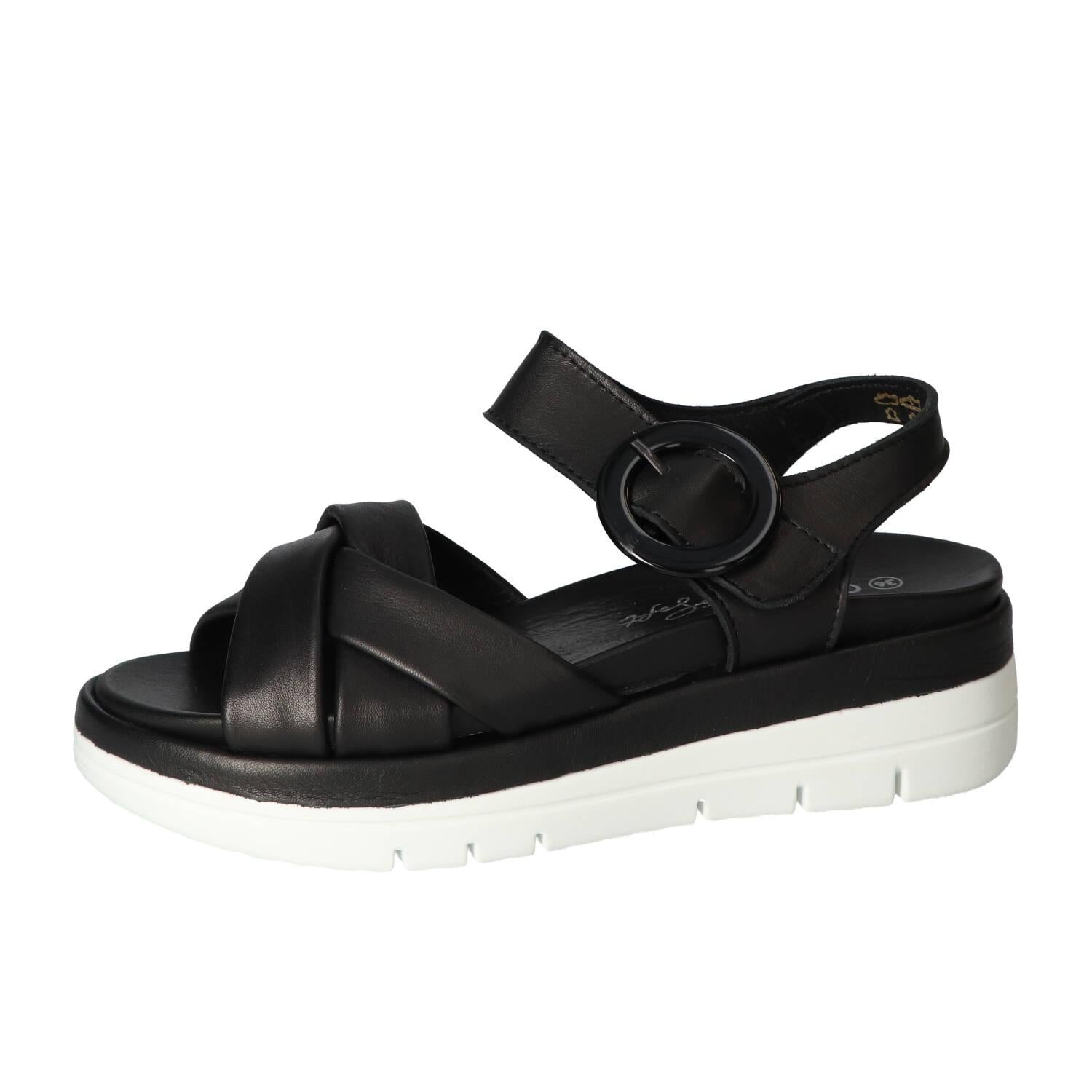Sandalen, Zwart