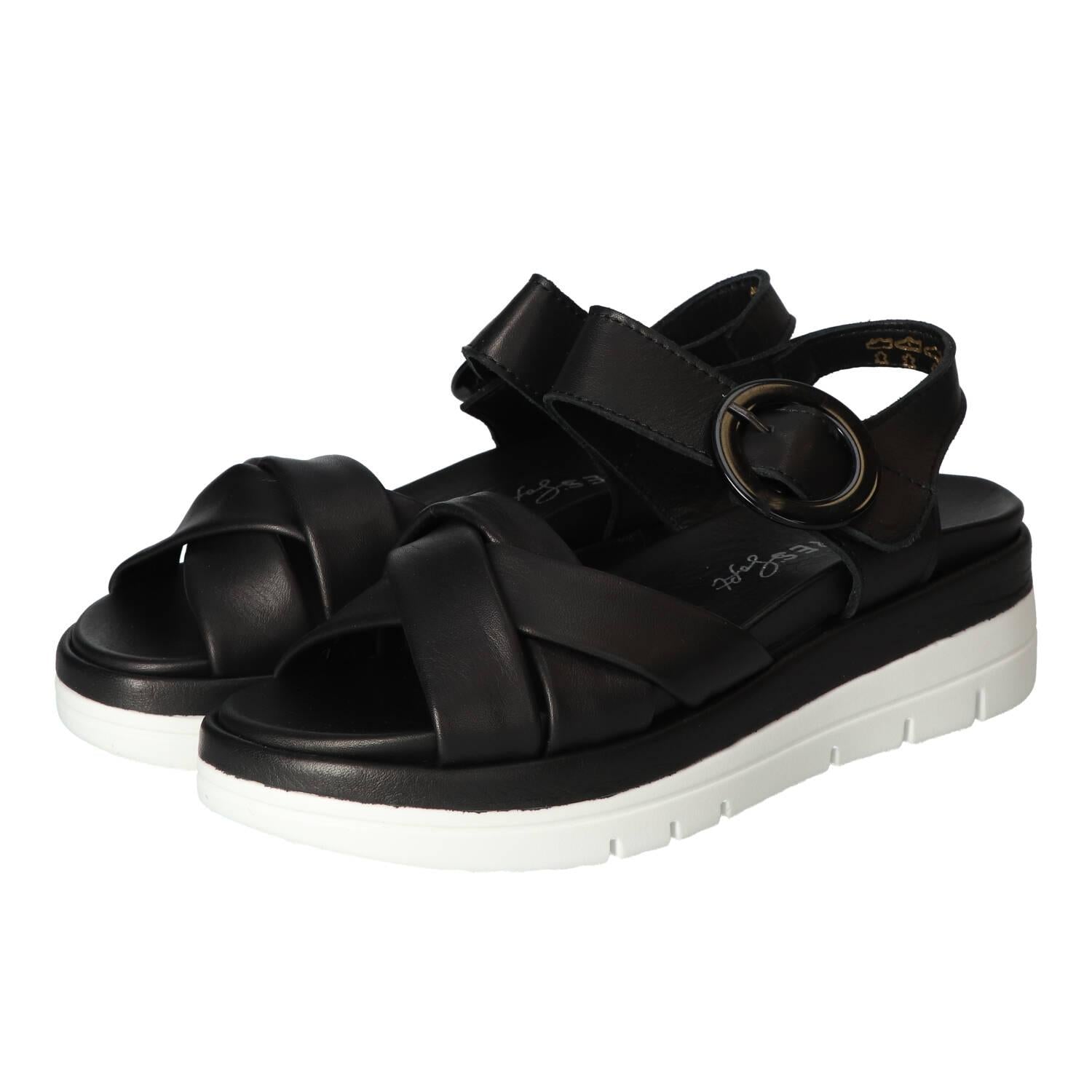 Sandalen, Zwart