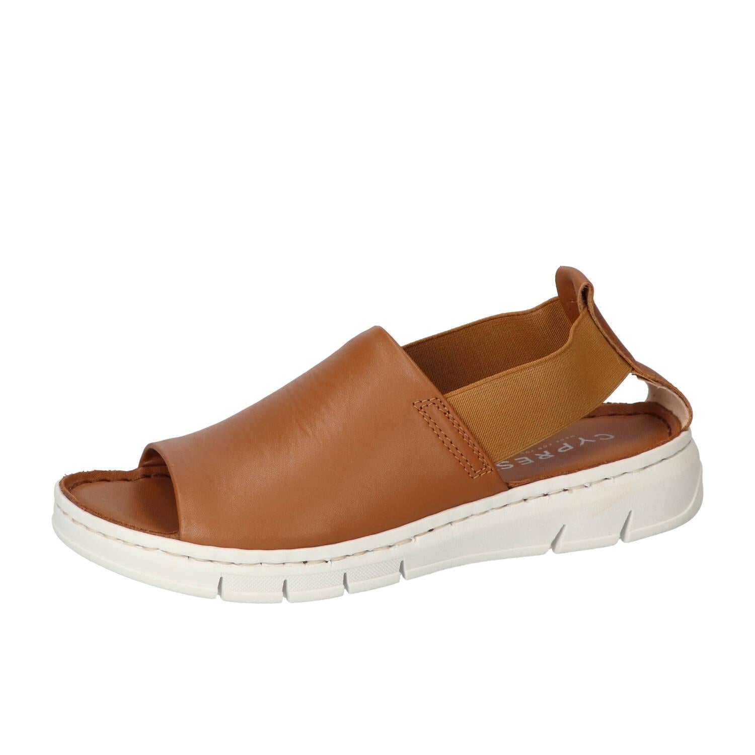Sandalen, Cognac
