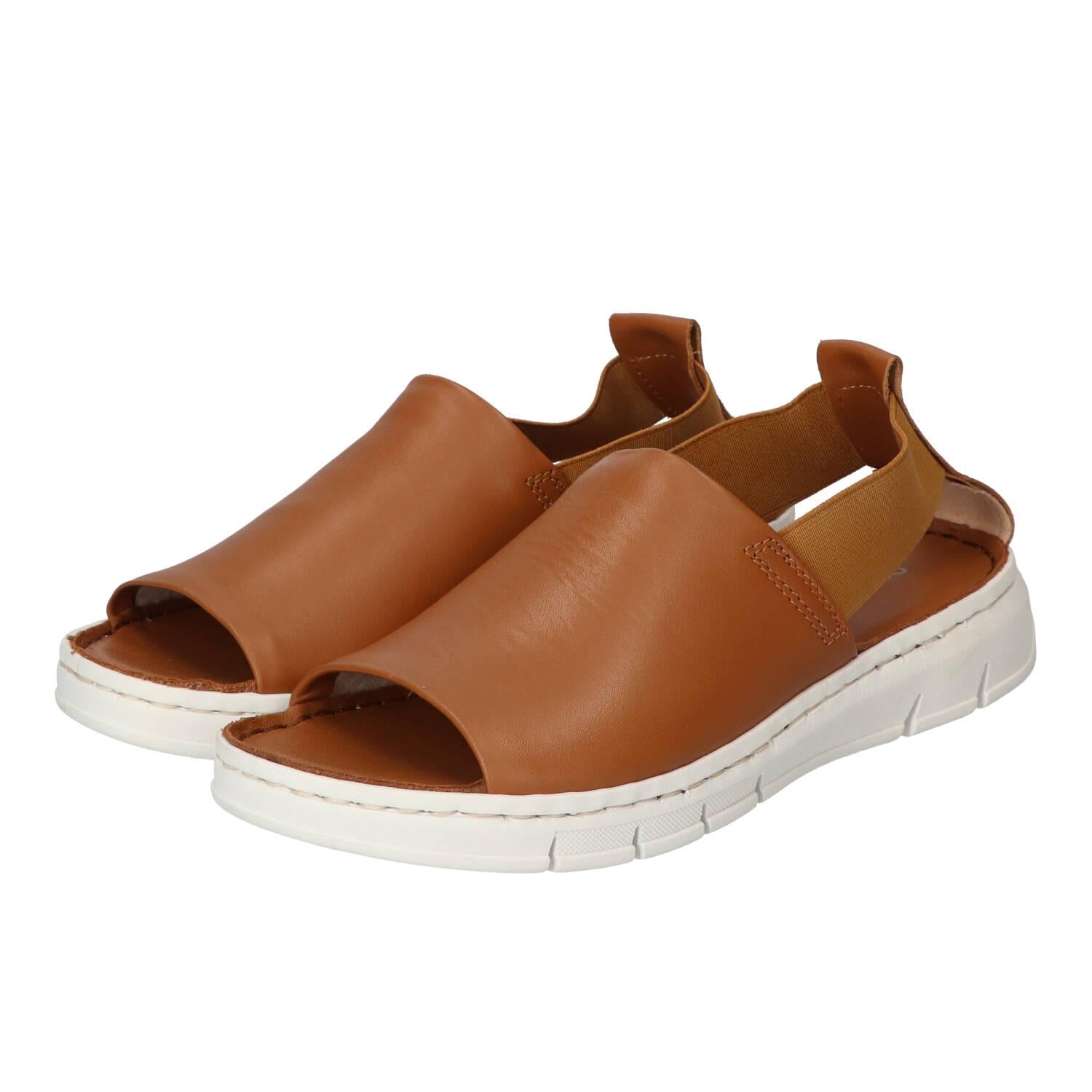 Sandalen, Cognac