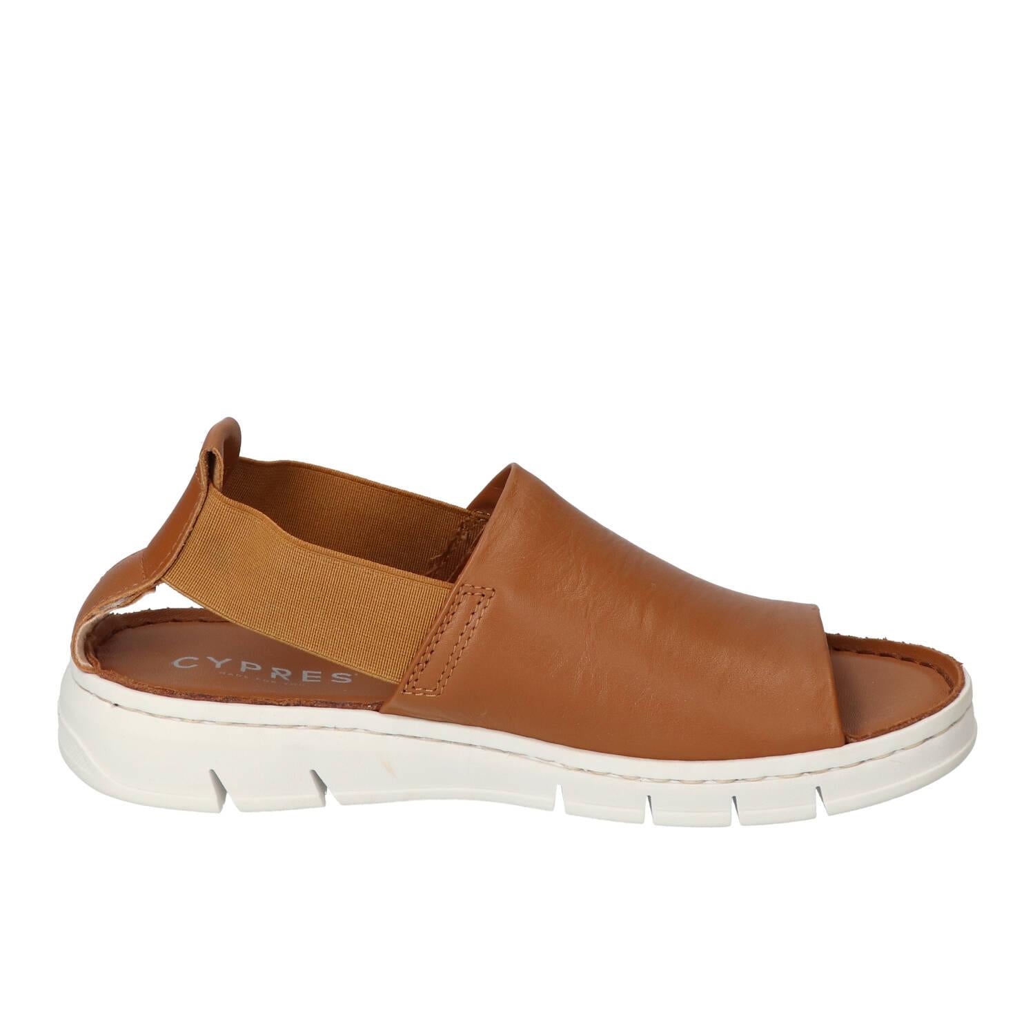 Sandalen, Cognac