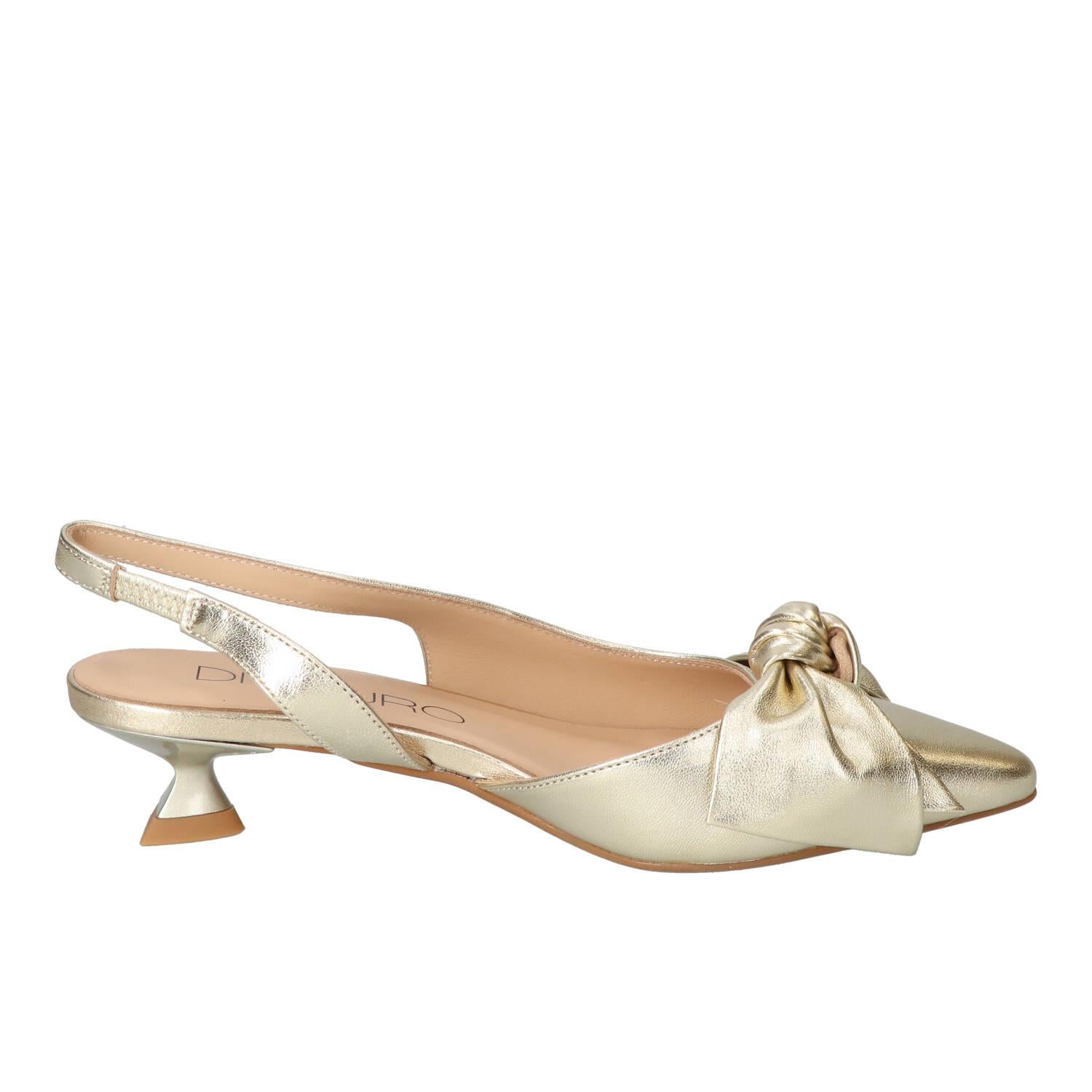 Slingback, Goud