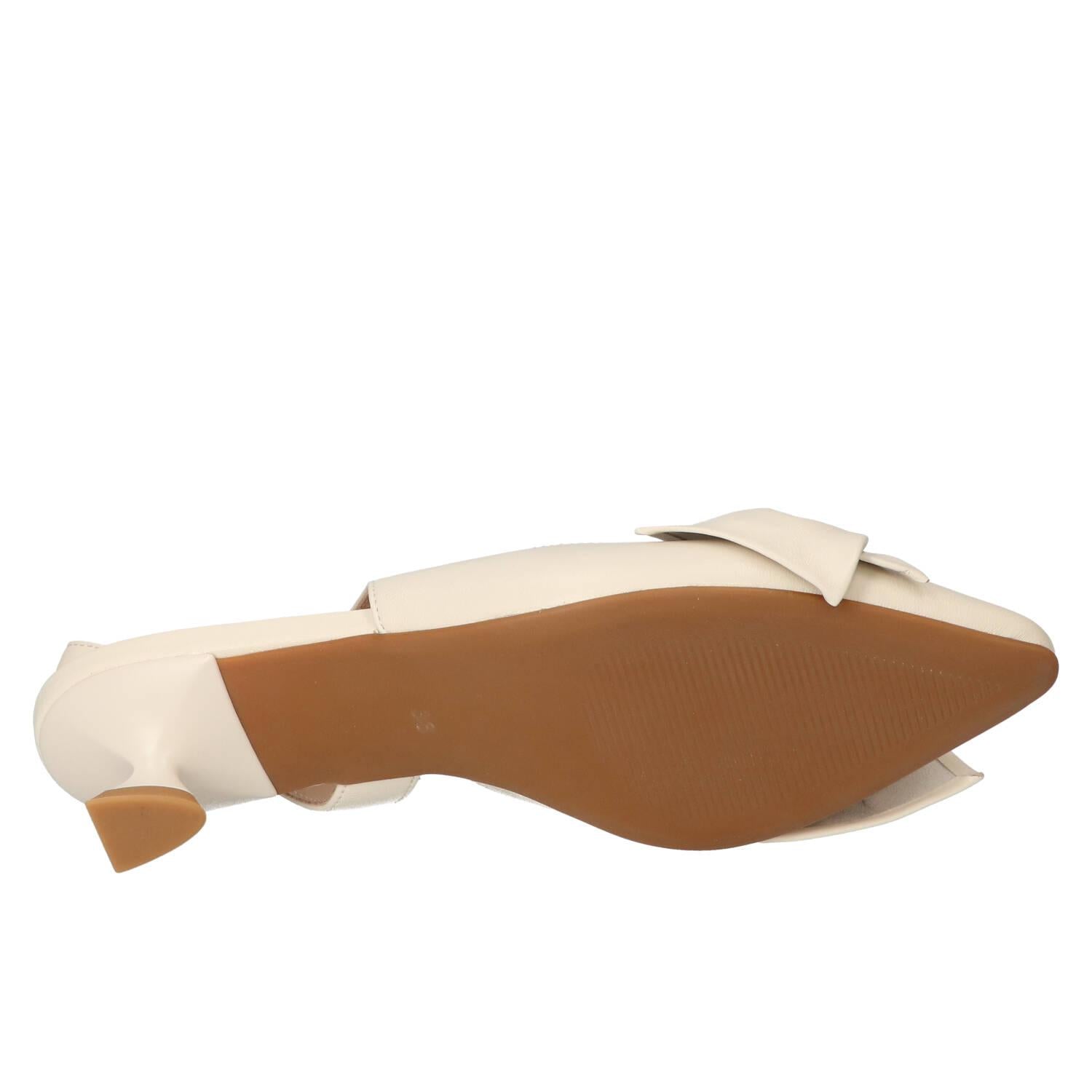 Slingback, Off White