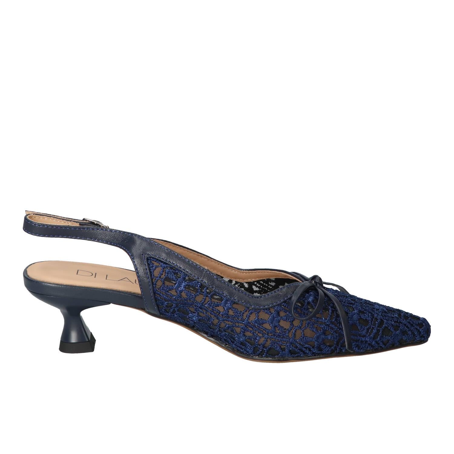 Slingback, Blauw