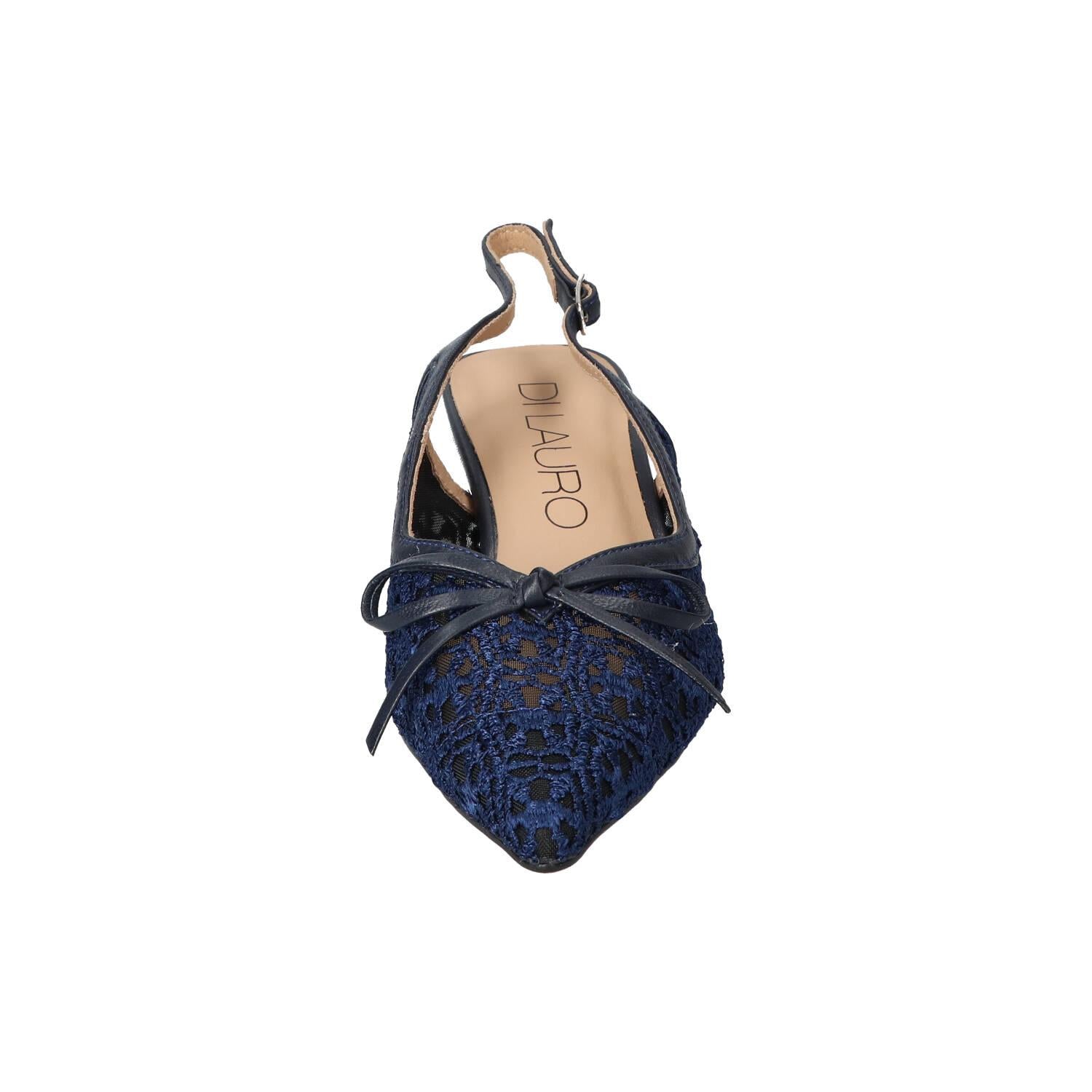 Slingback, Blauw