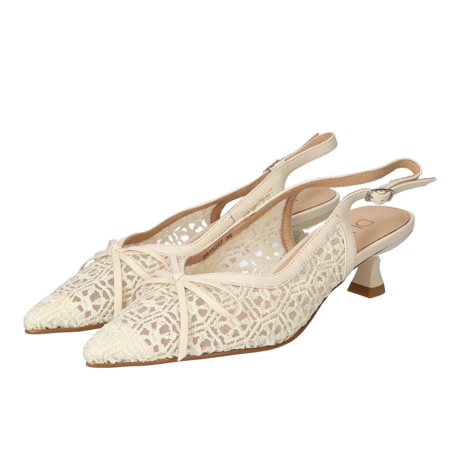 Slingback, Off White