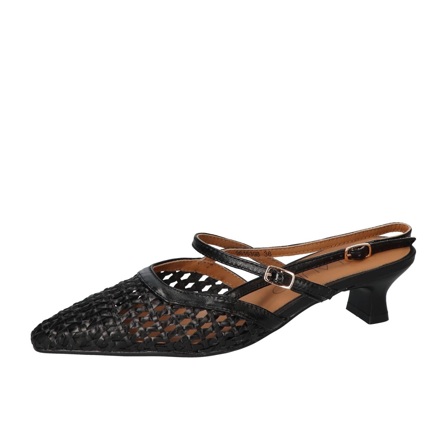 Slingback, Zwart