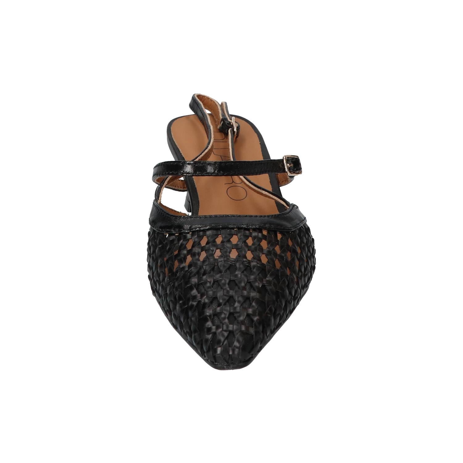 Slingback, Zwart