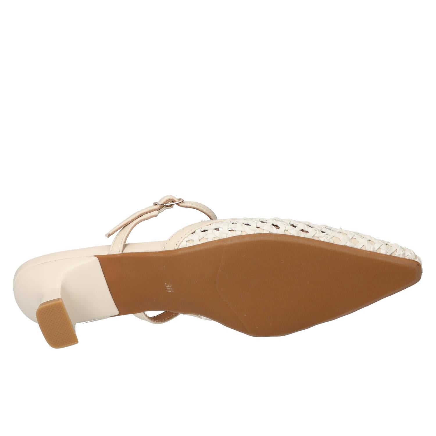 Slingback, Off White