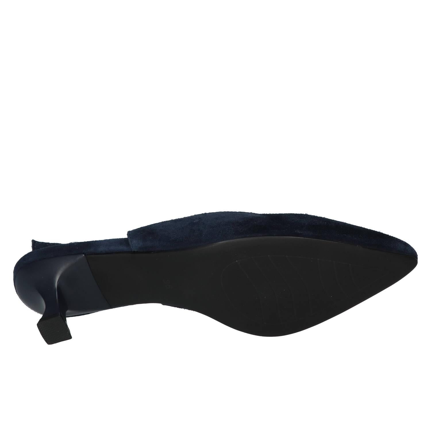 Slingback, Blauw