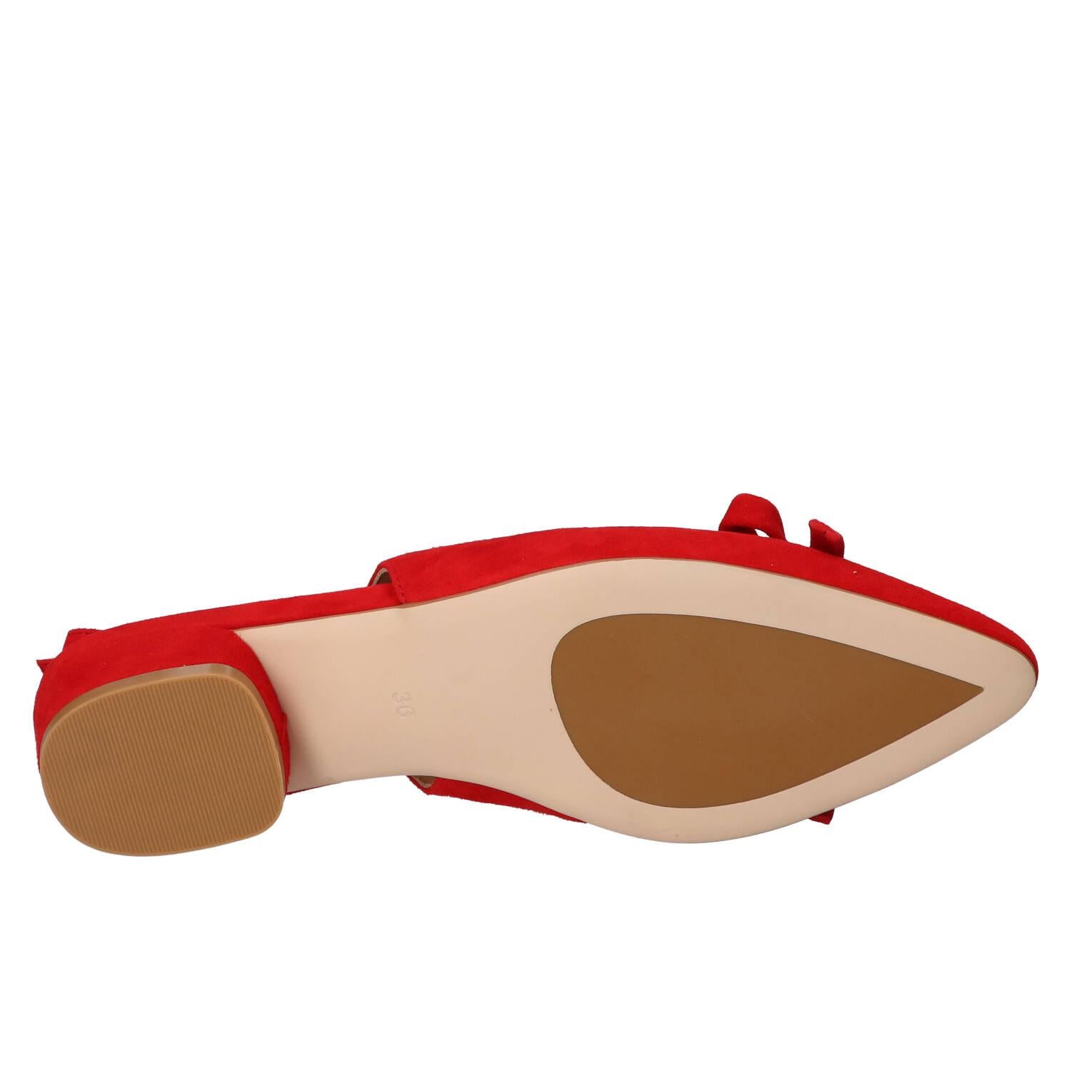 Slingback, Rood
