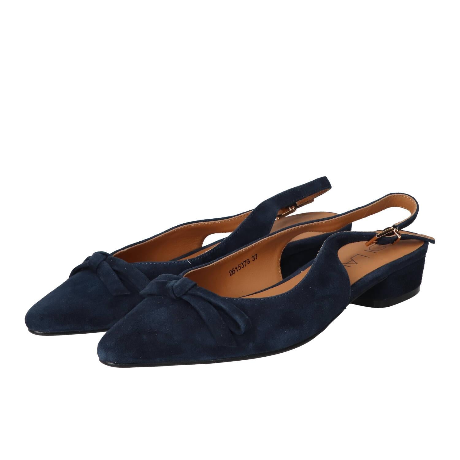 Slingback, Blauw
