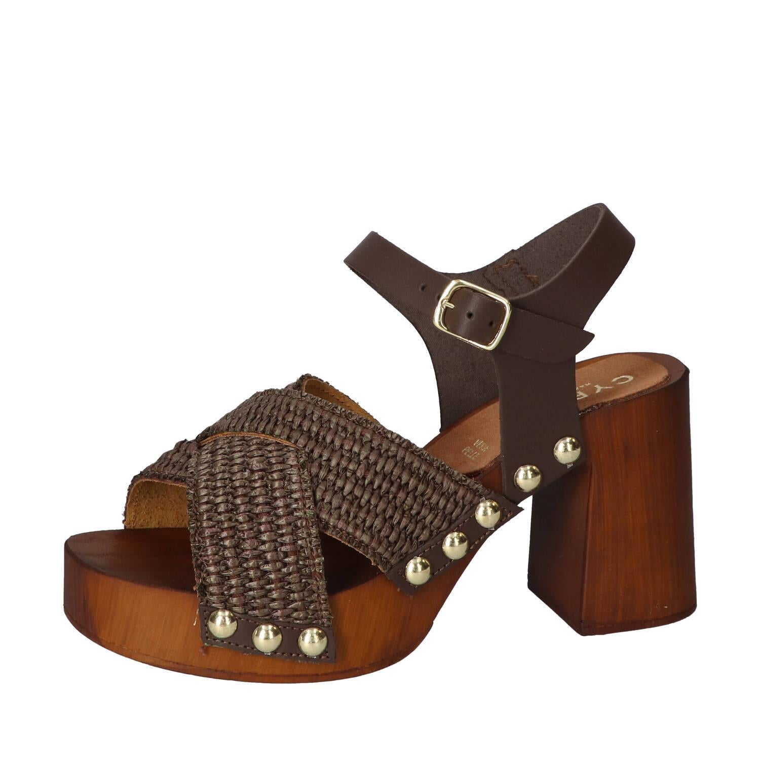 Sandalen, Donkerbruin