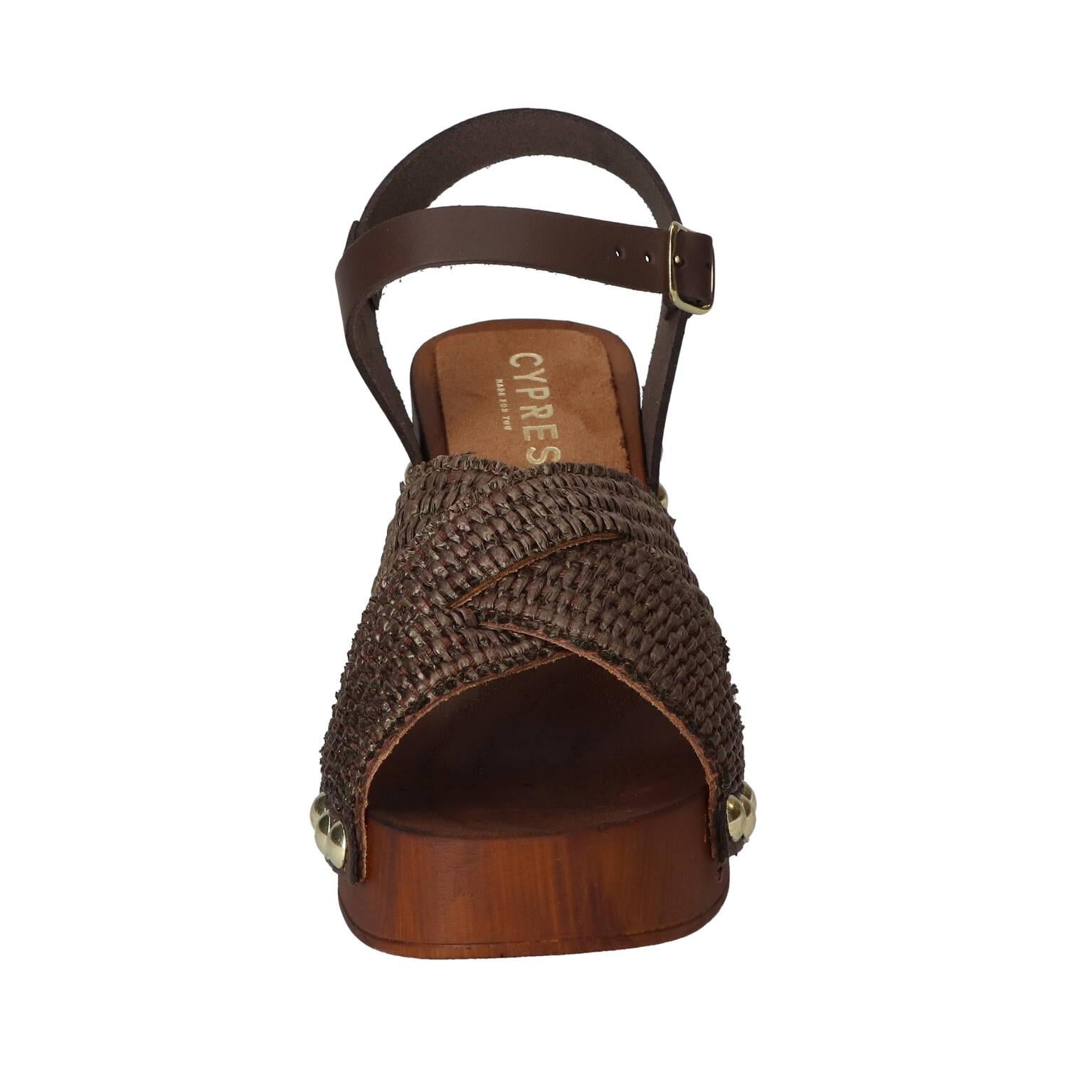 Sandalen, Donkerbruin