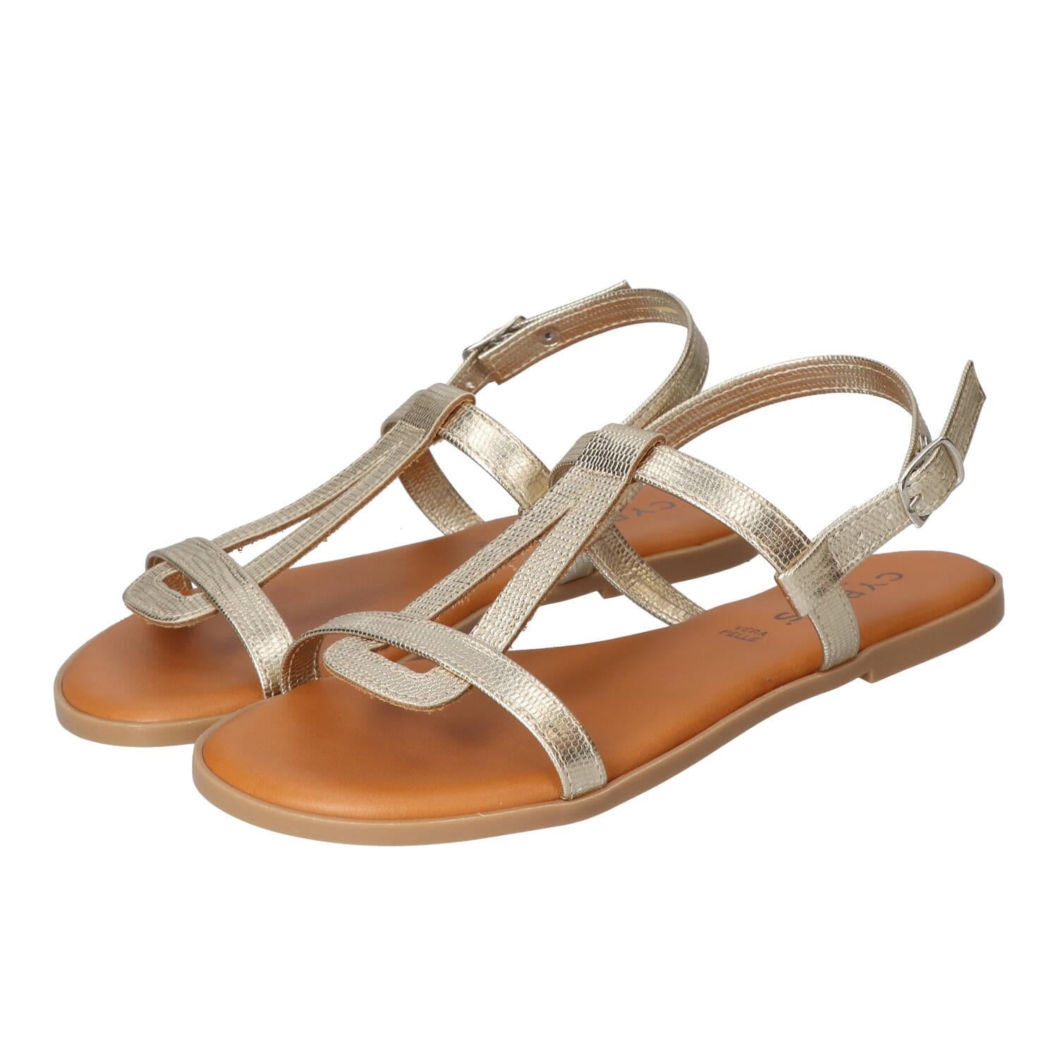Sandalen, Goud