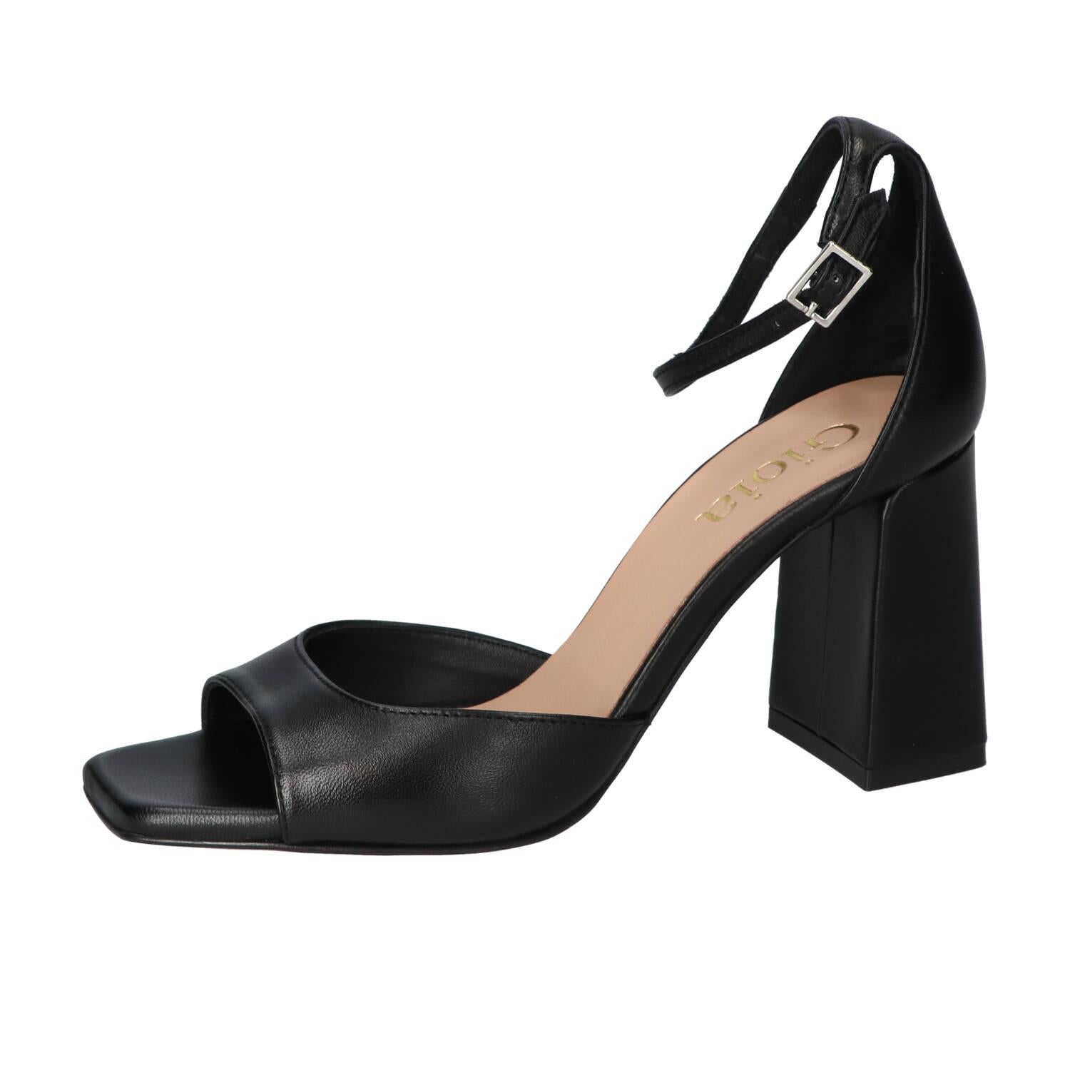 Sandalen, Zwart