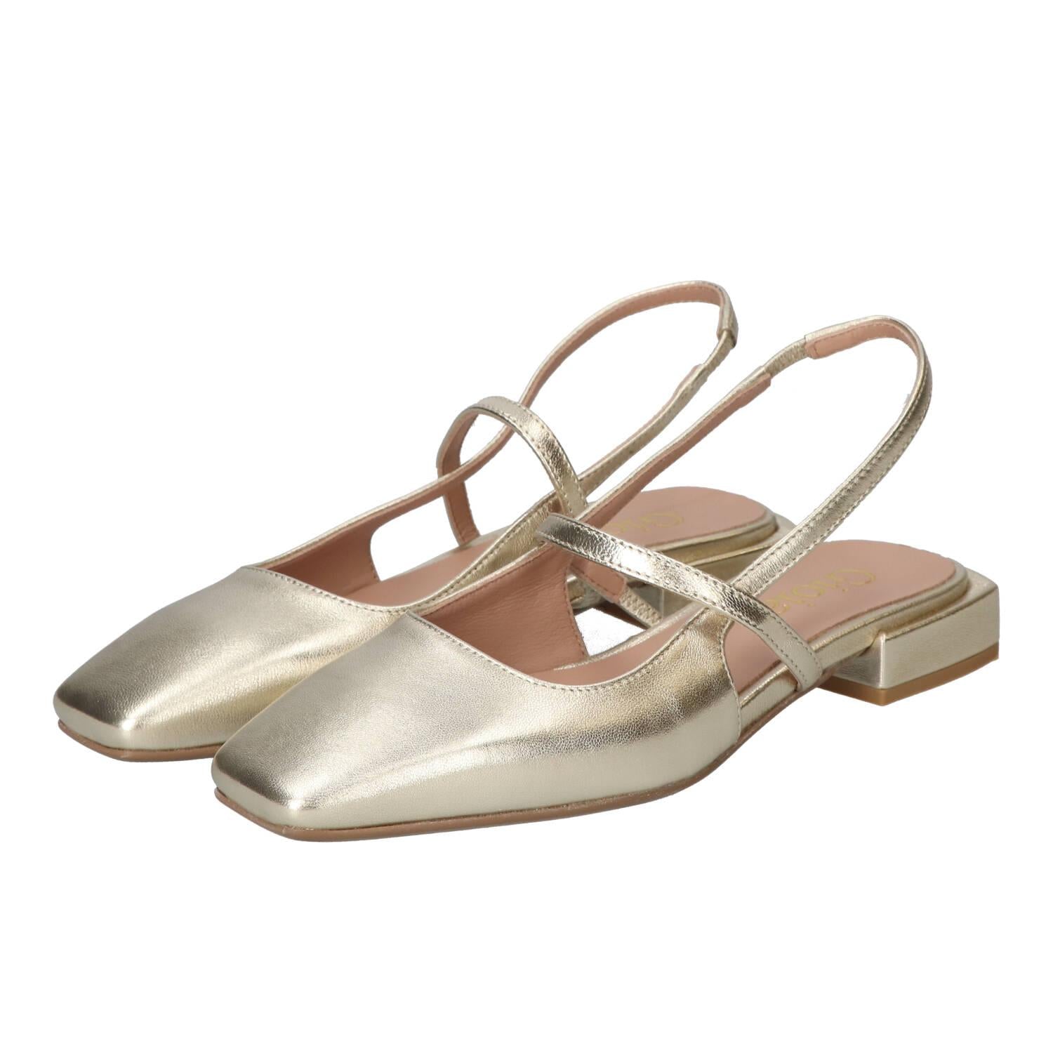 Slingback, Goud