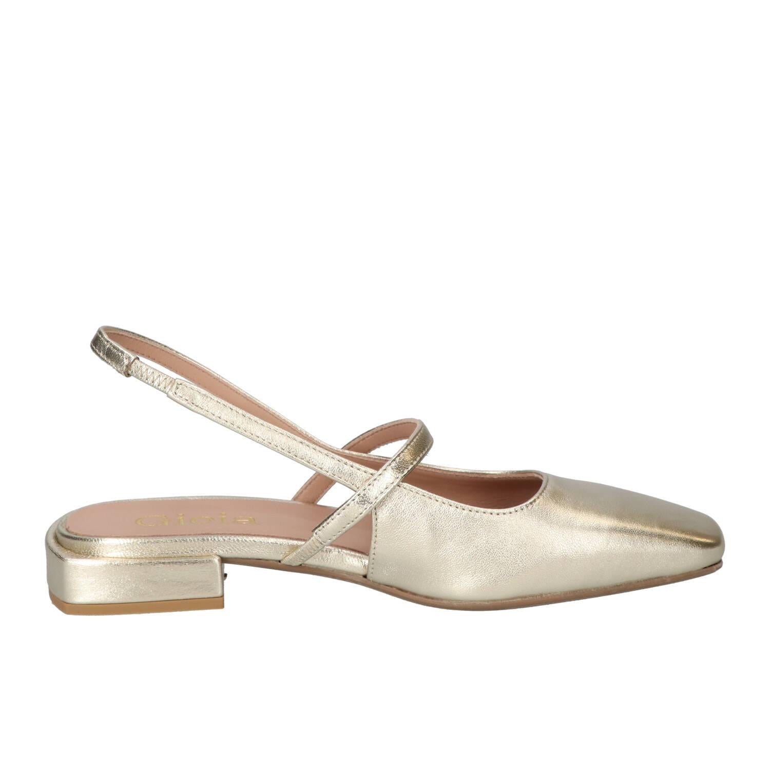 Slingback, Goud