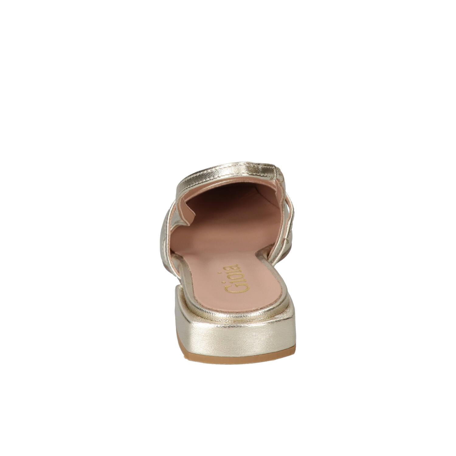 Slingback, Goud