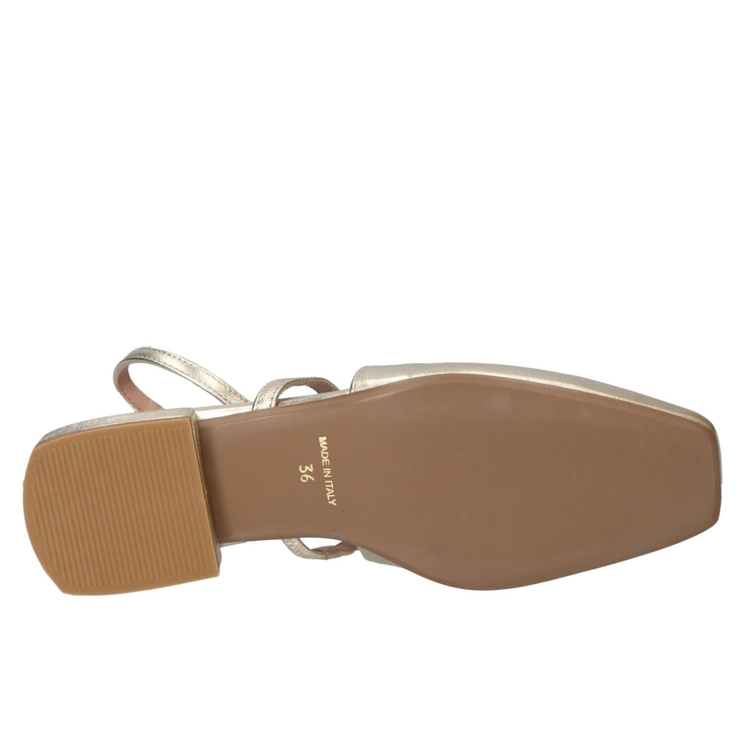 Slingback, Goud