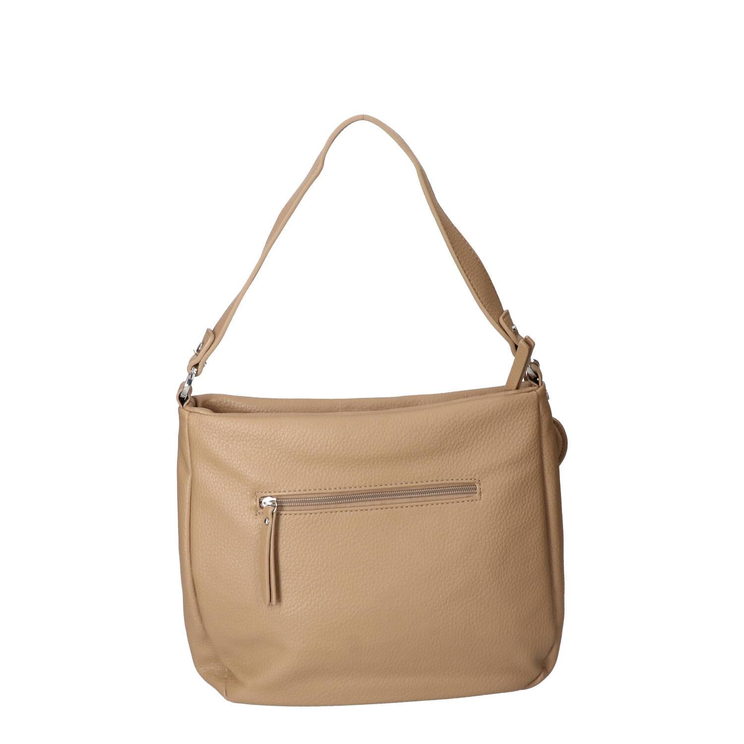 Schoudertassen, Taupe