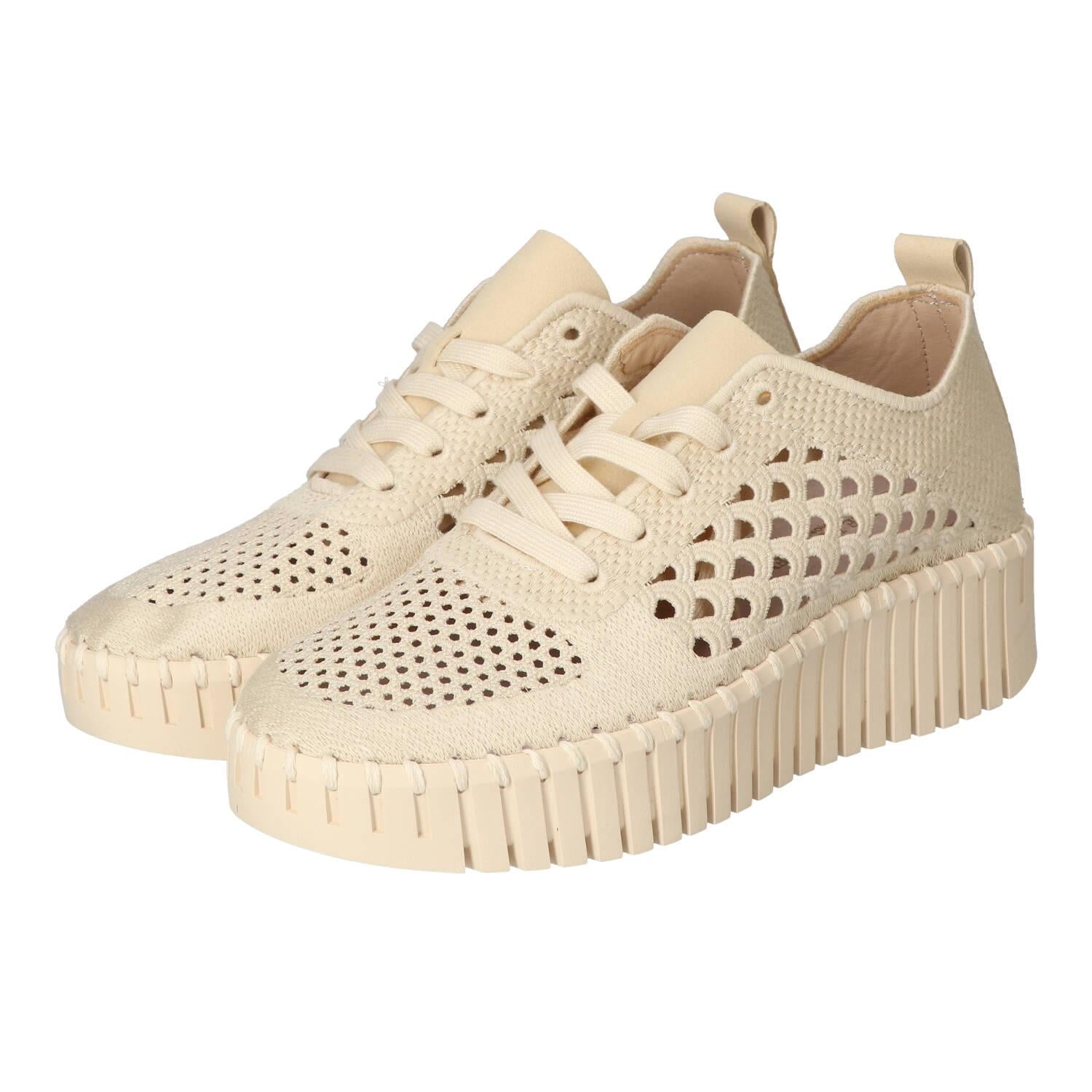 Veterschoenen, Lichtbeige