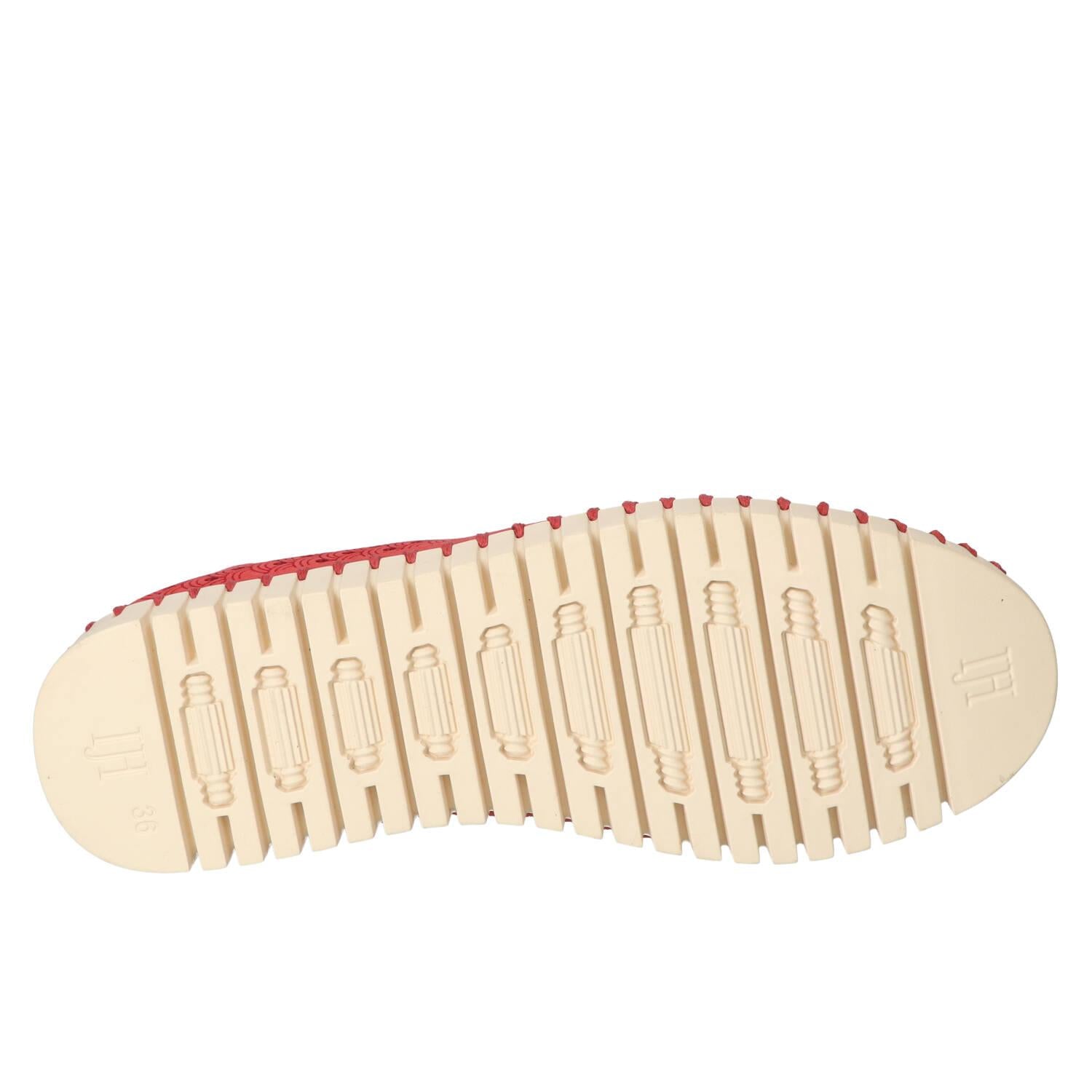 Instapschoenen, Rood